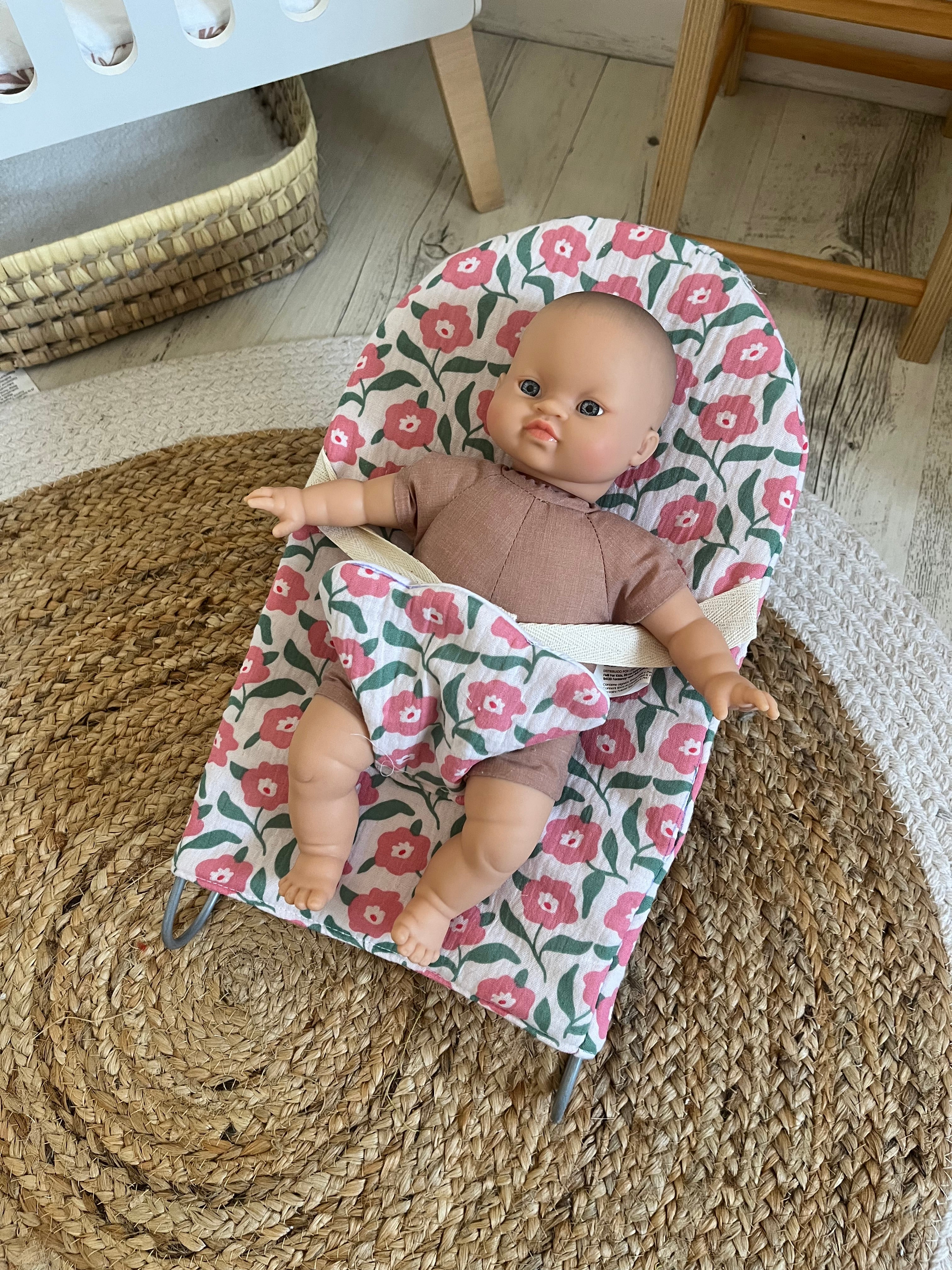 Transat poupée fleur rose 🌸