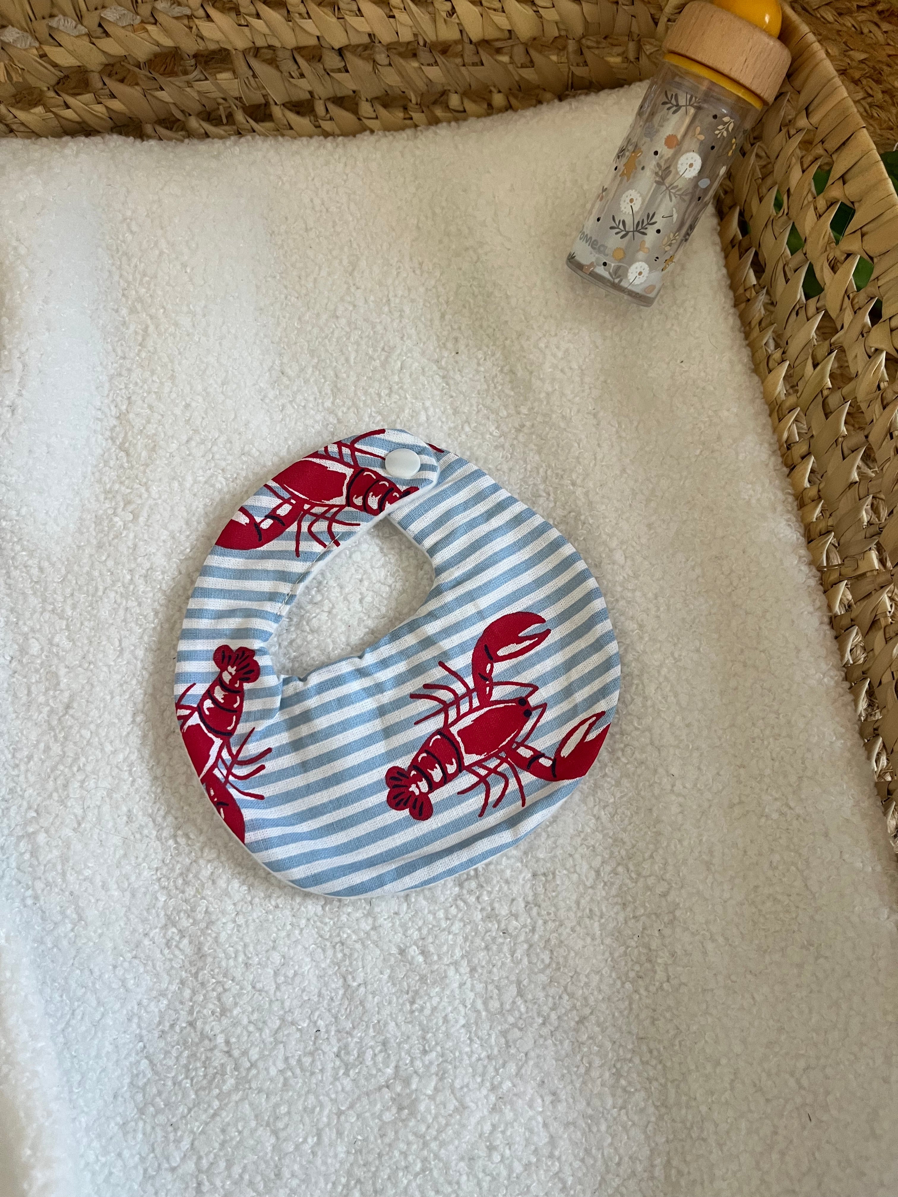 Bavoir poupée homard 🦞