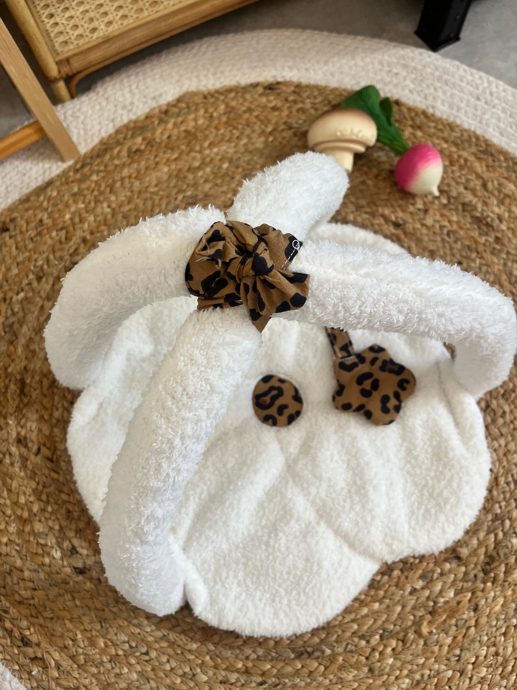 Tapis d’éveil poupée / poupon léopard 🐆