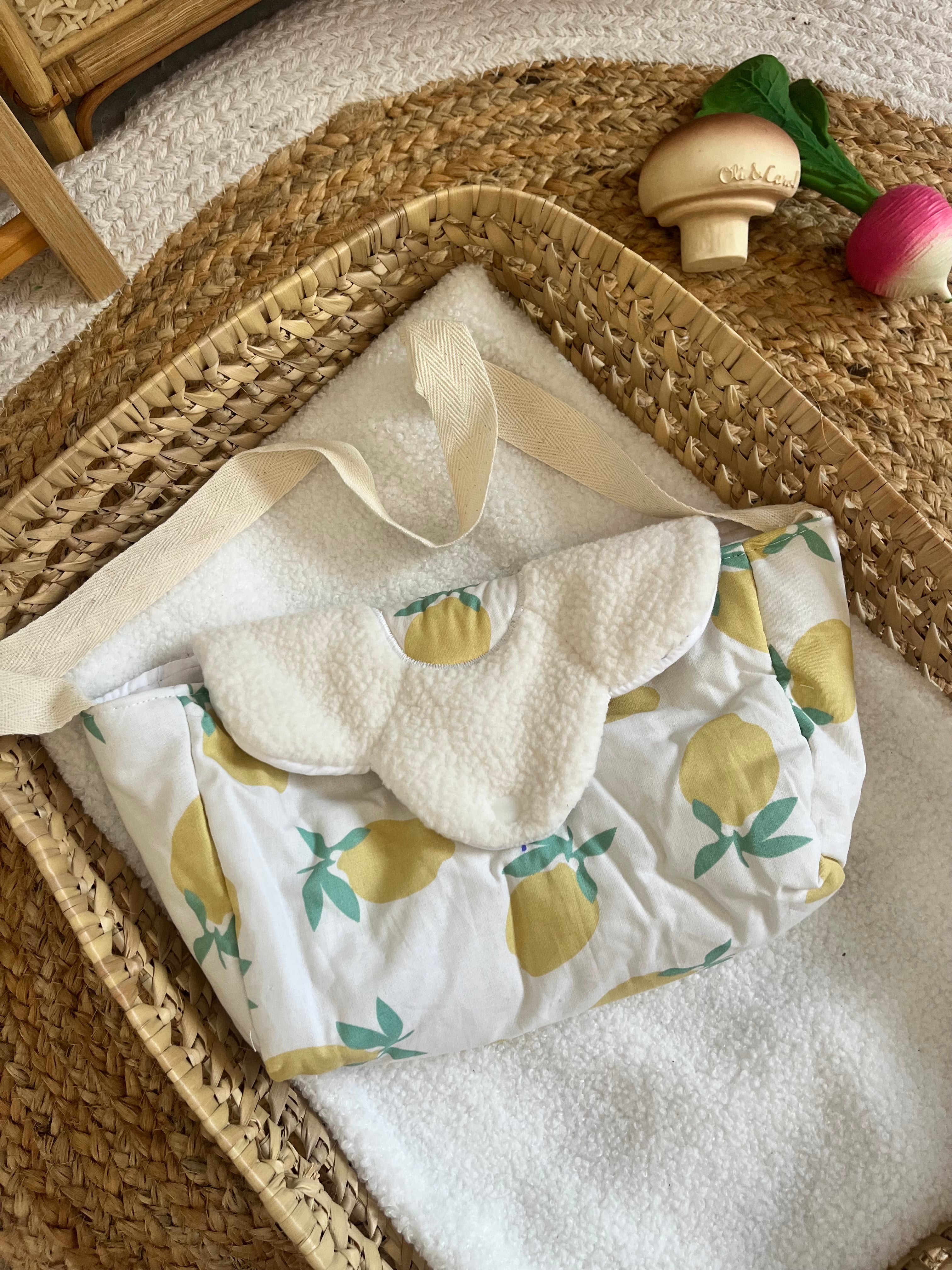 Sac à langer citron 🍋