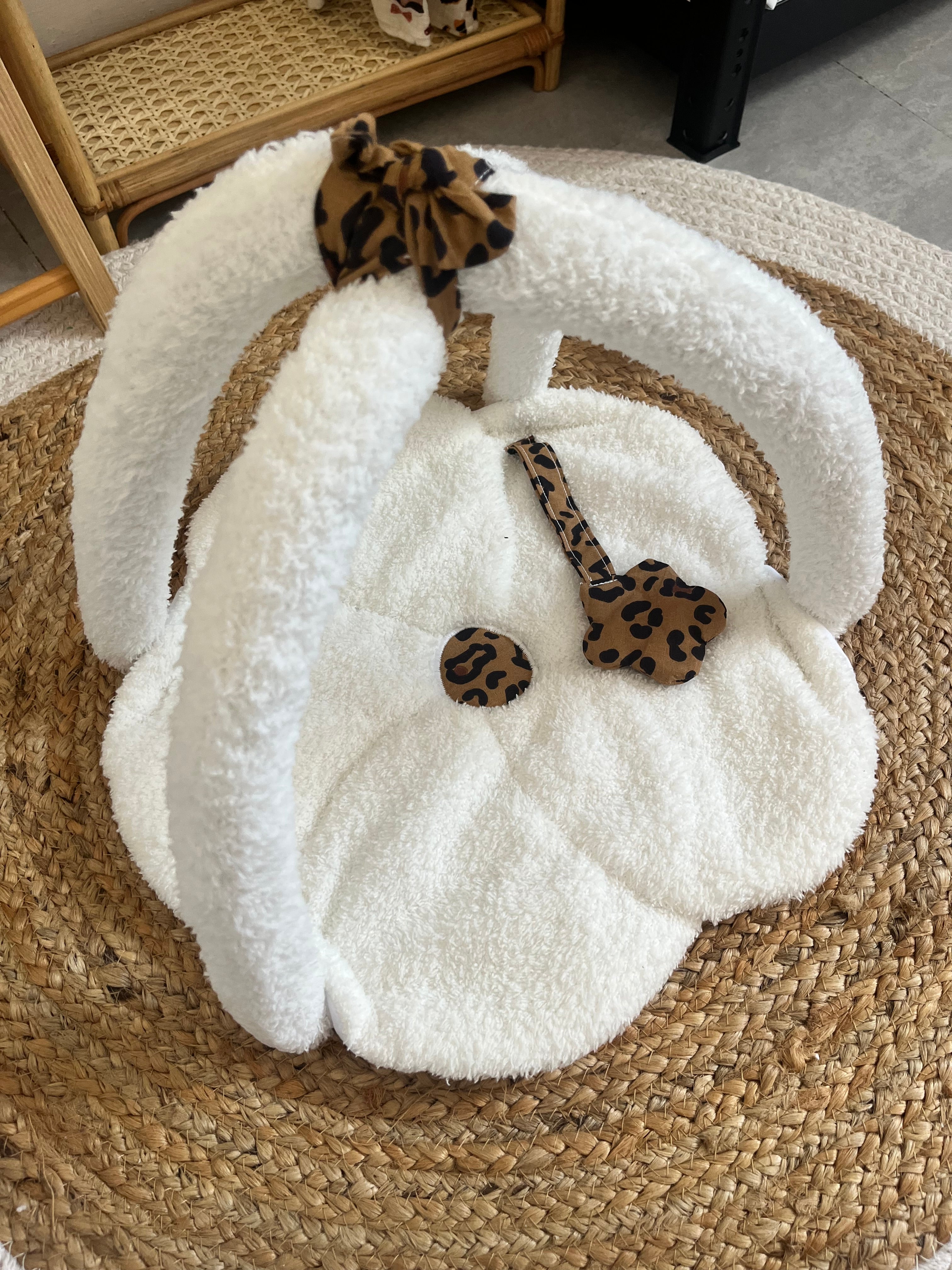 Tapis d’éveil poupée / poupon léopard 🐆