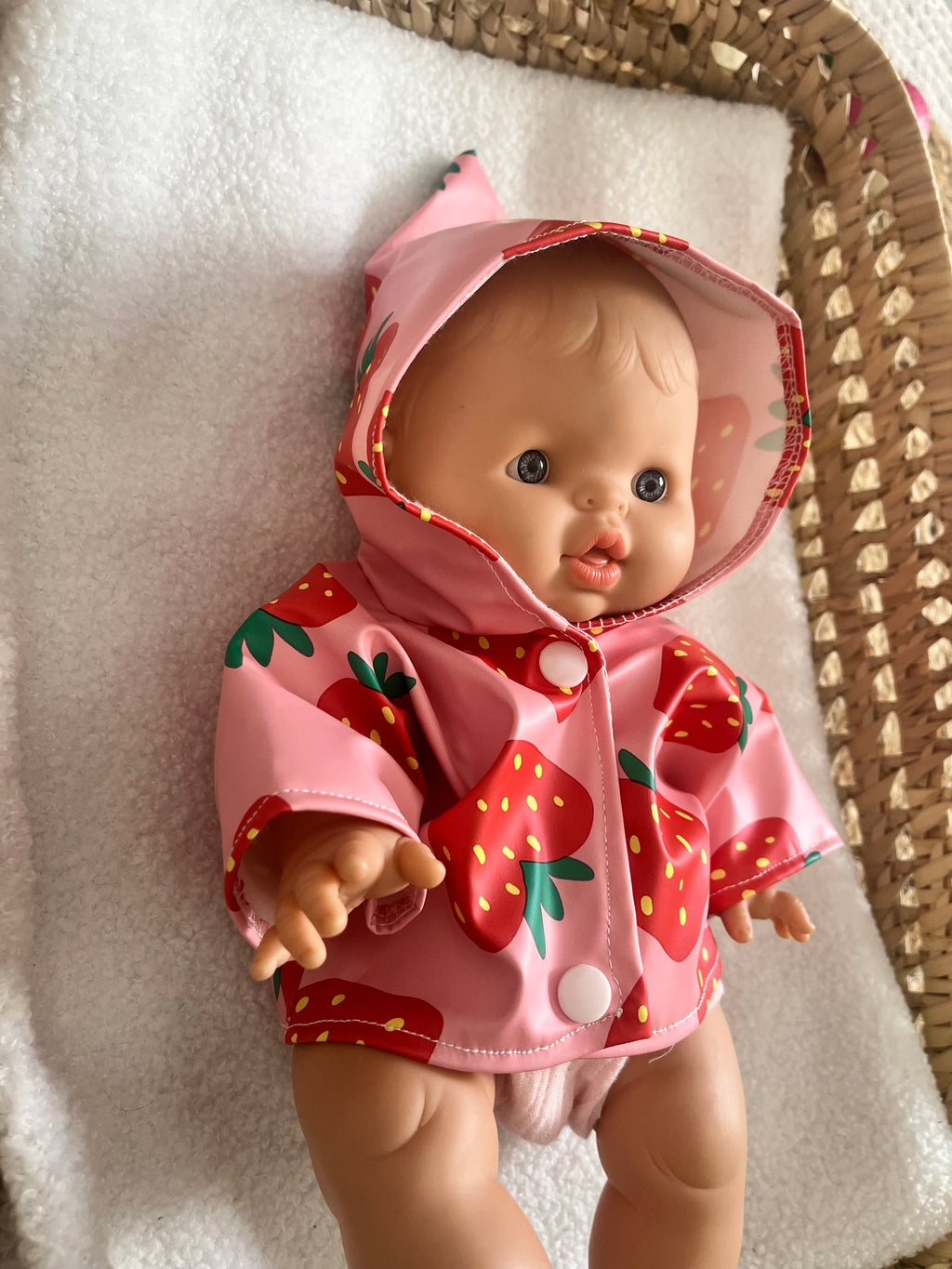 Manteau imperméable fraises 🍓