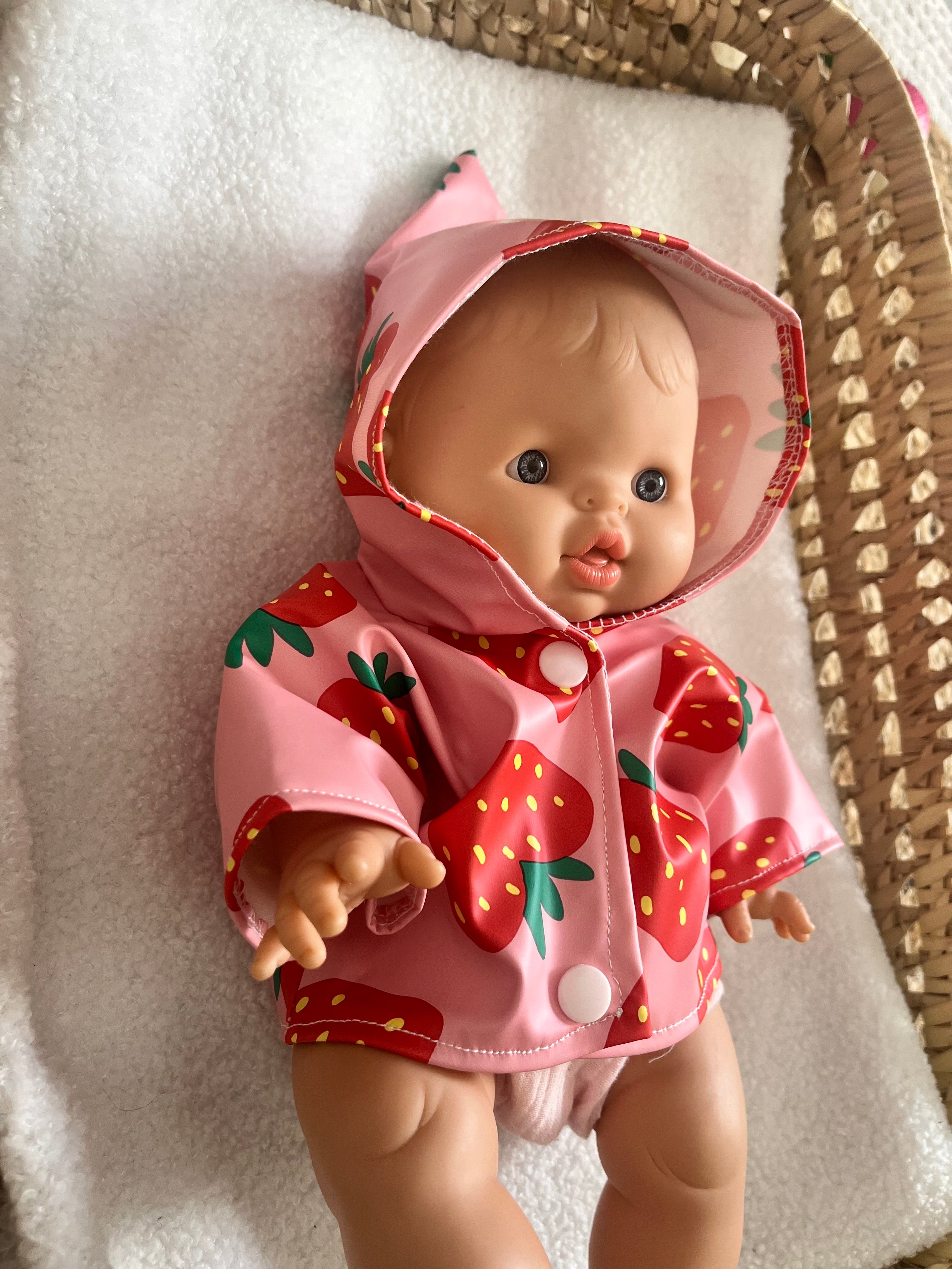Manteau imperméable fraises 🍓
