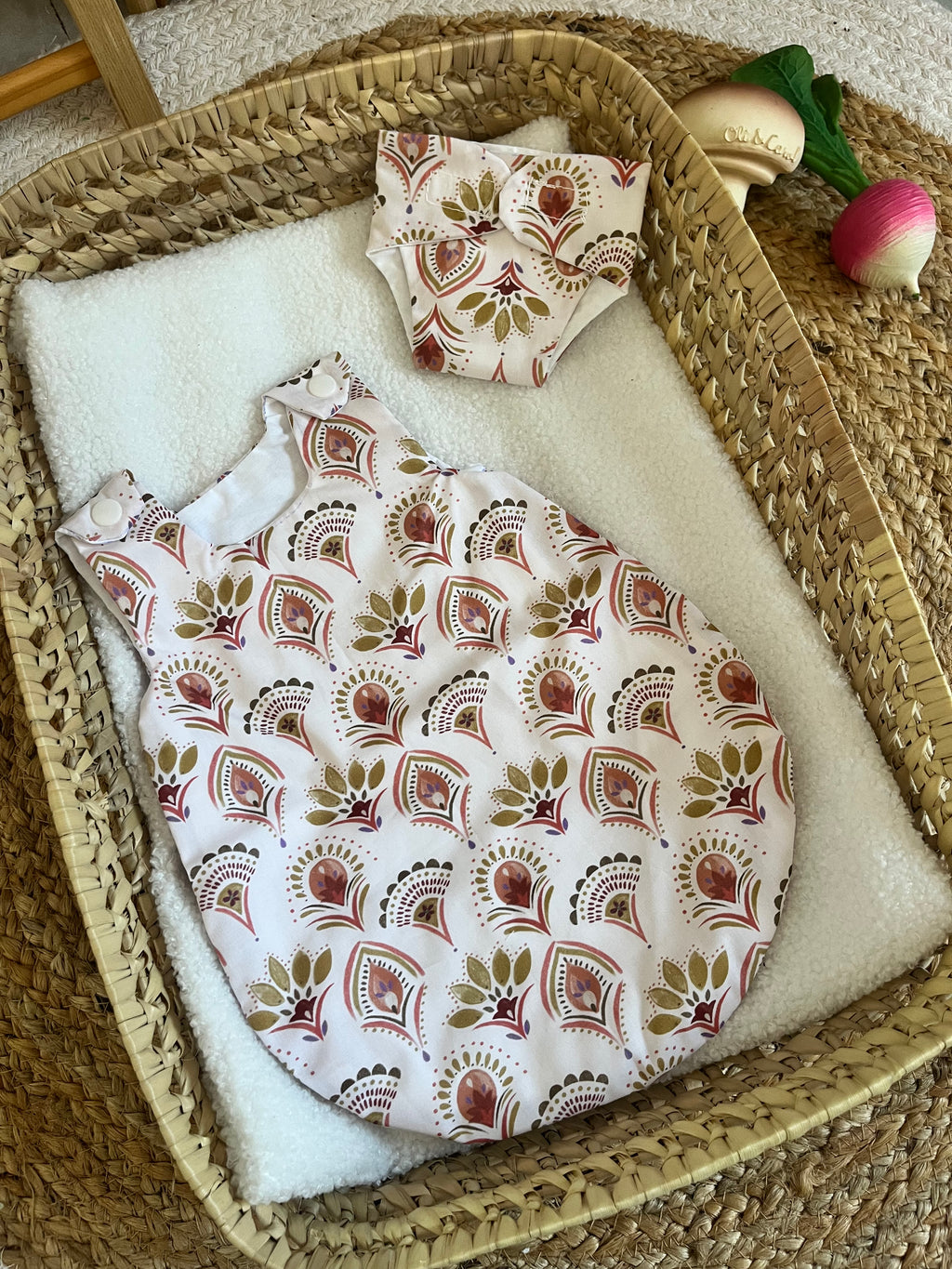 Gigoteuse + couche rose