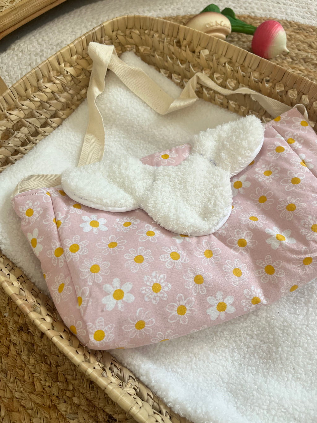 Sac à langer rose