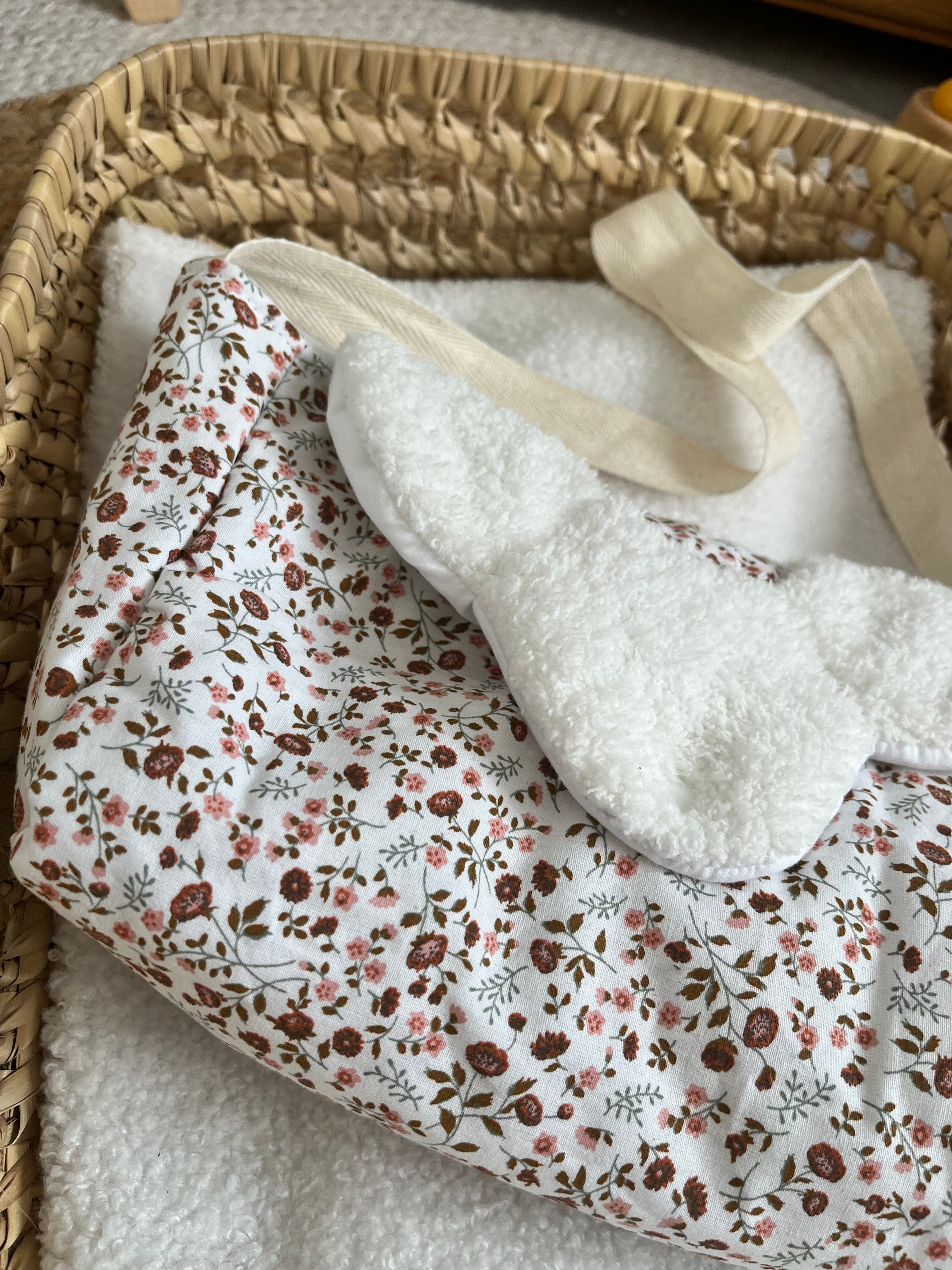 Sac à langer fleurs