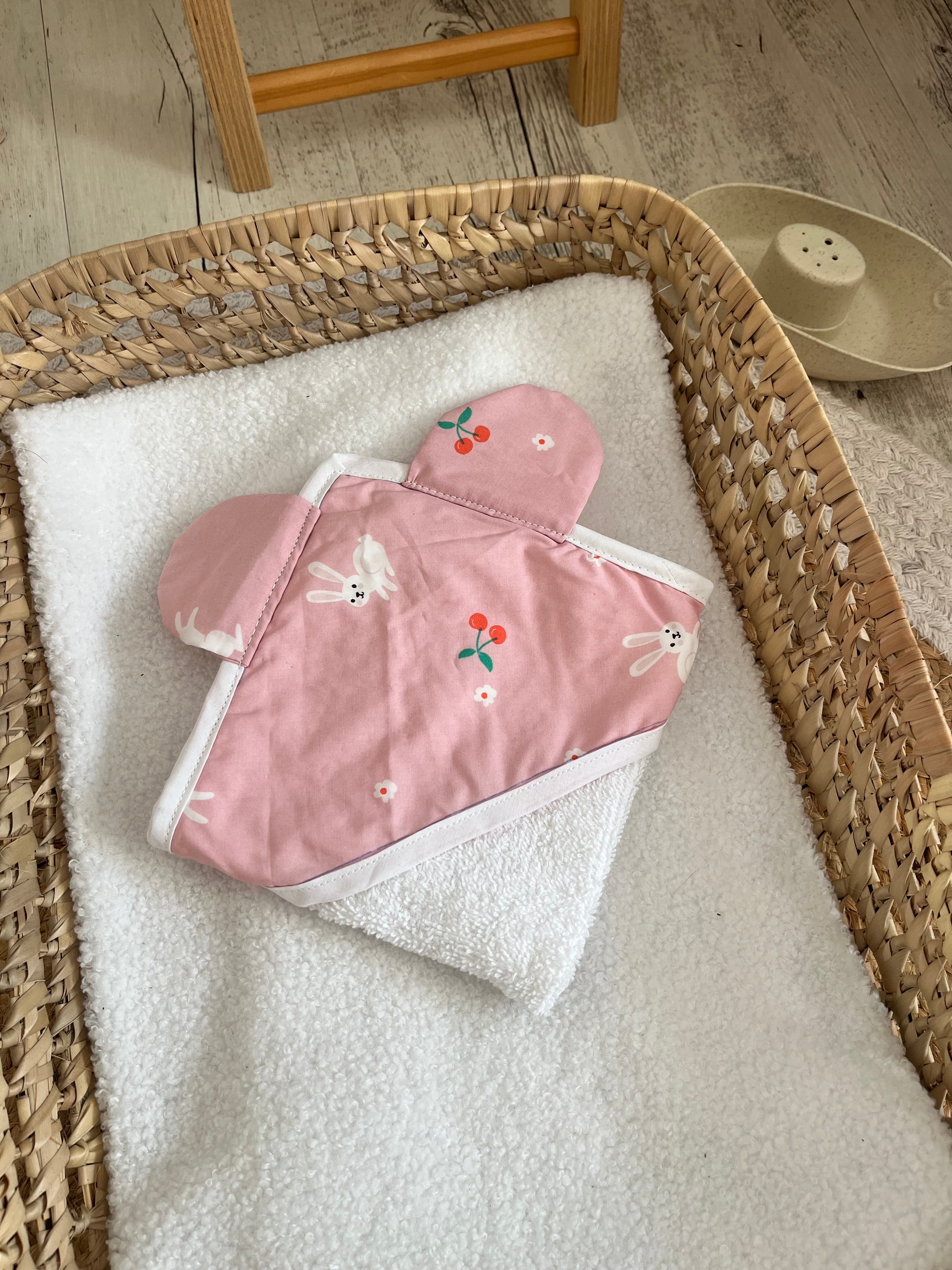 Sortie de bain lapin