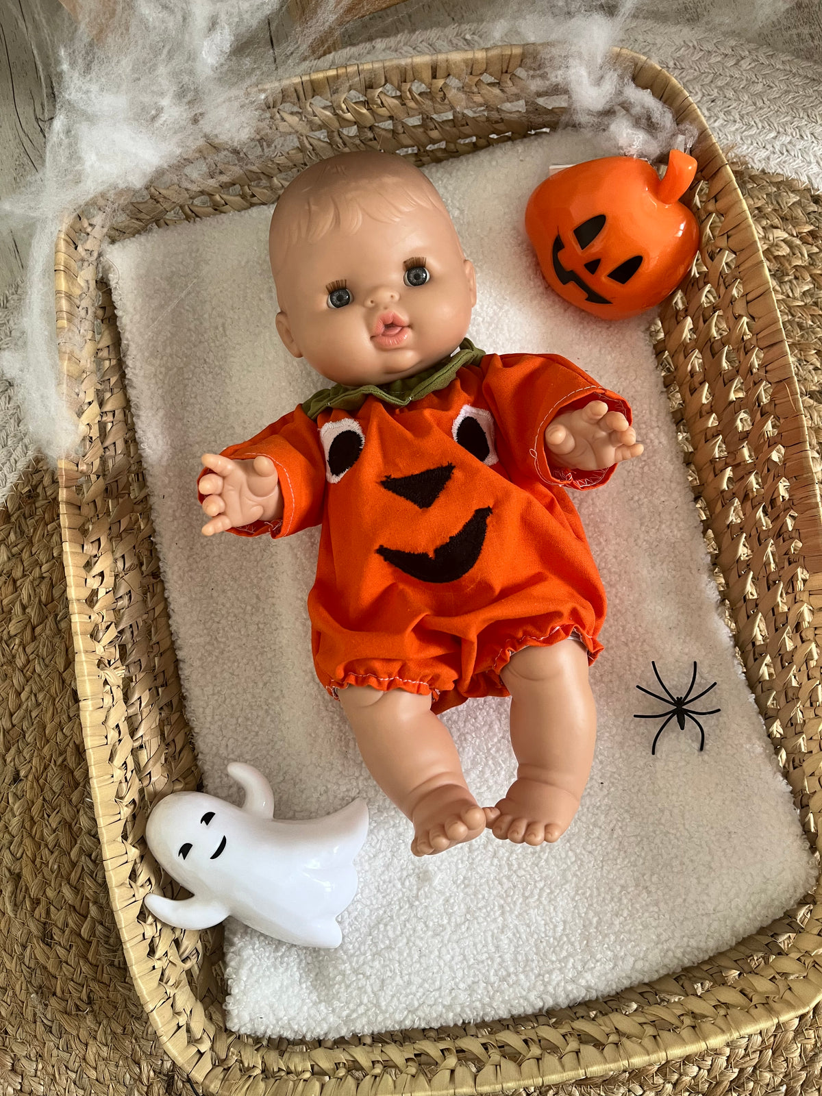 Barboteuse Halloween pour poupée 🎃👻