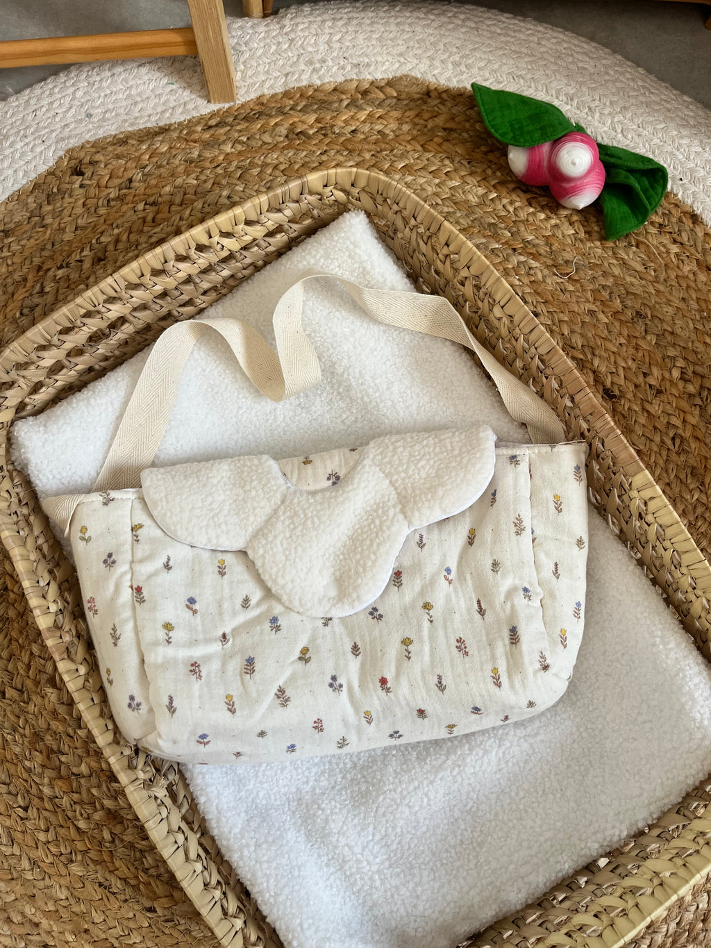 Sac à langer petites fleurs