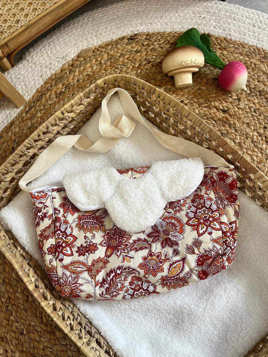 Sac à langer beige