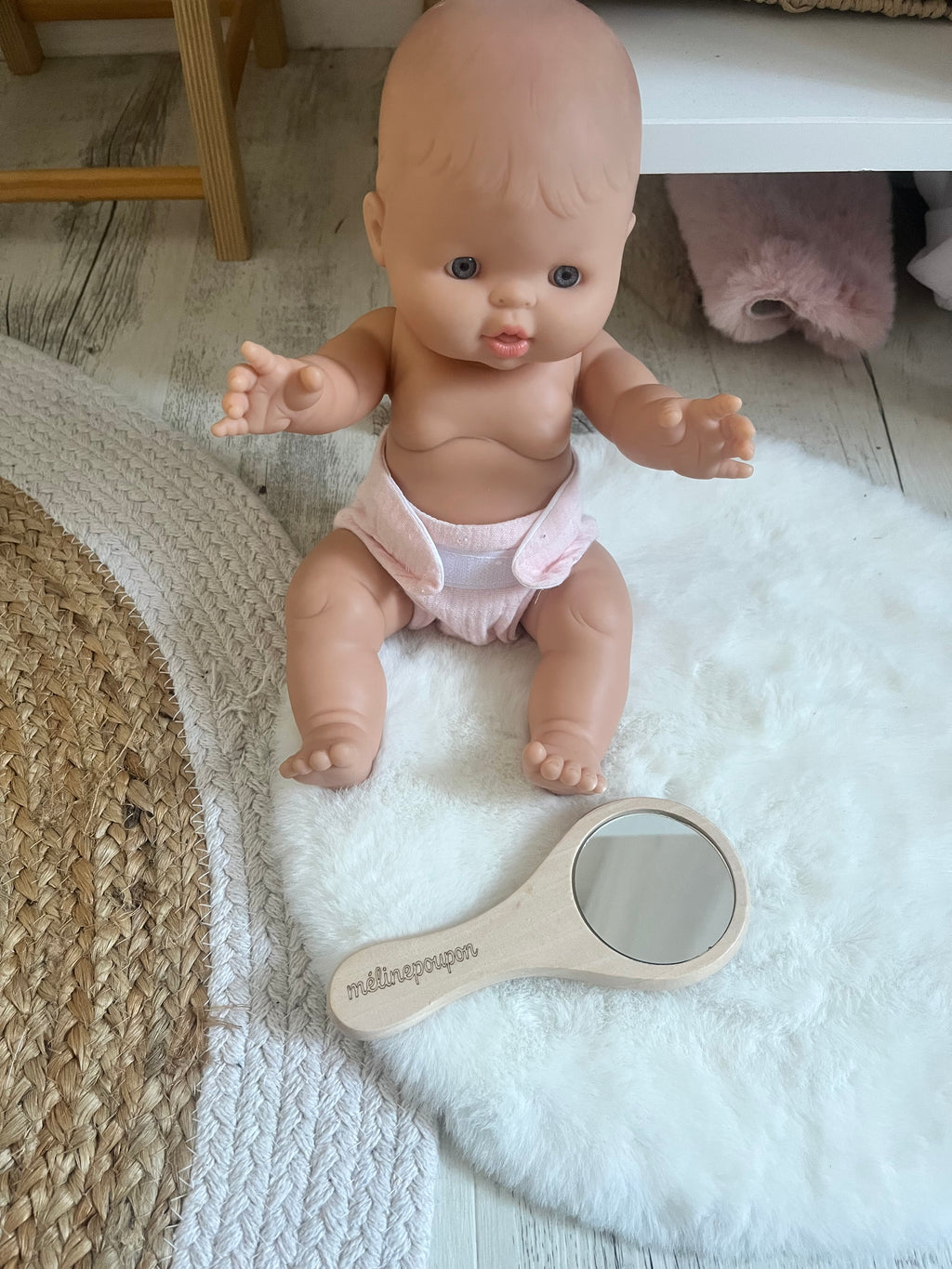 Miroir poupée