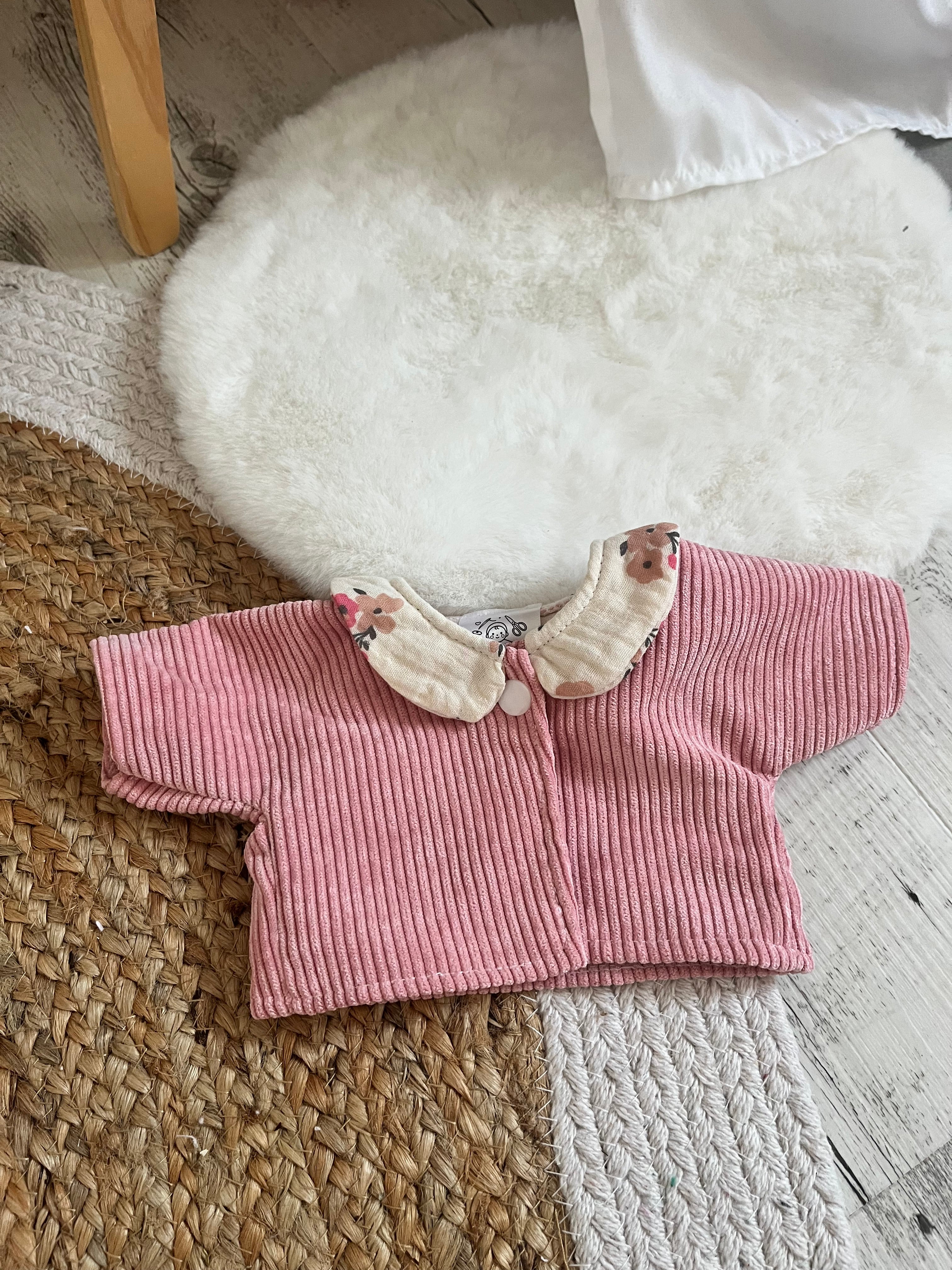 Gilet rose / différent motifs