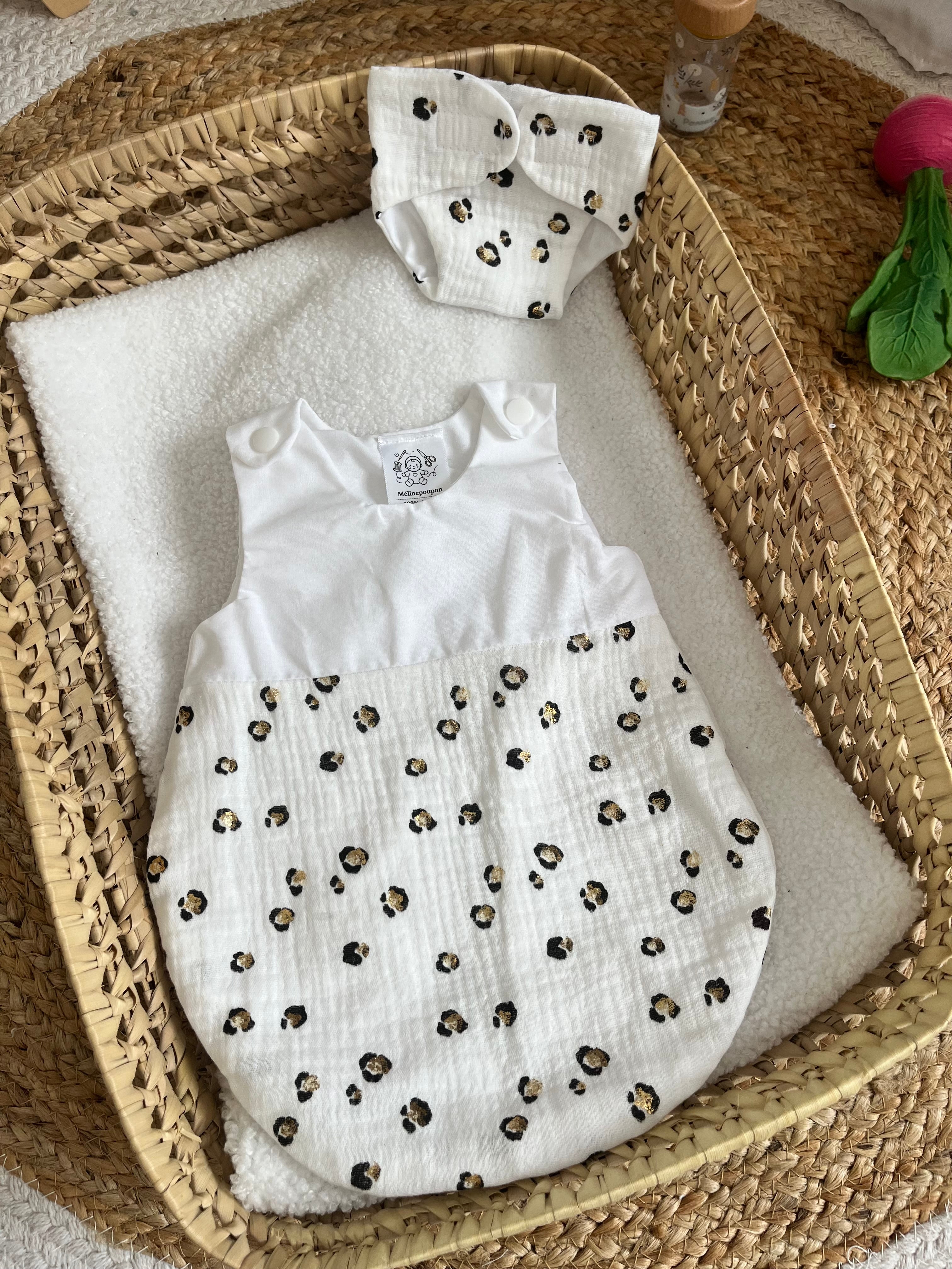 Gigoteuse + couche léopard 🐆