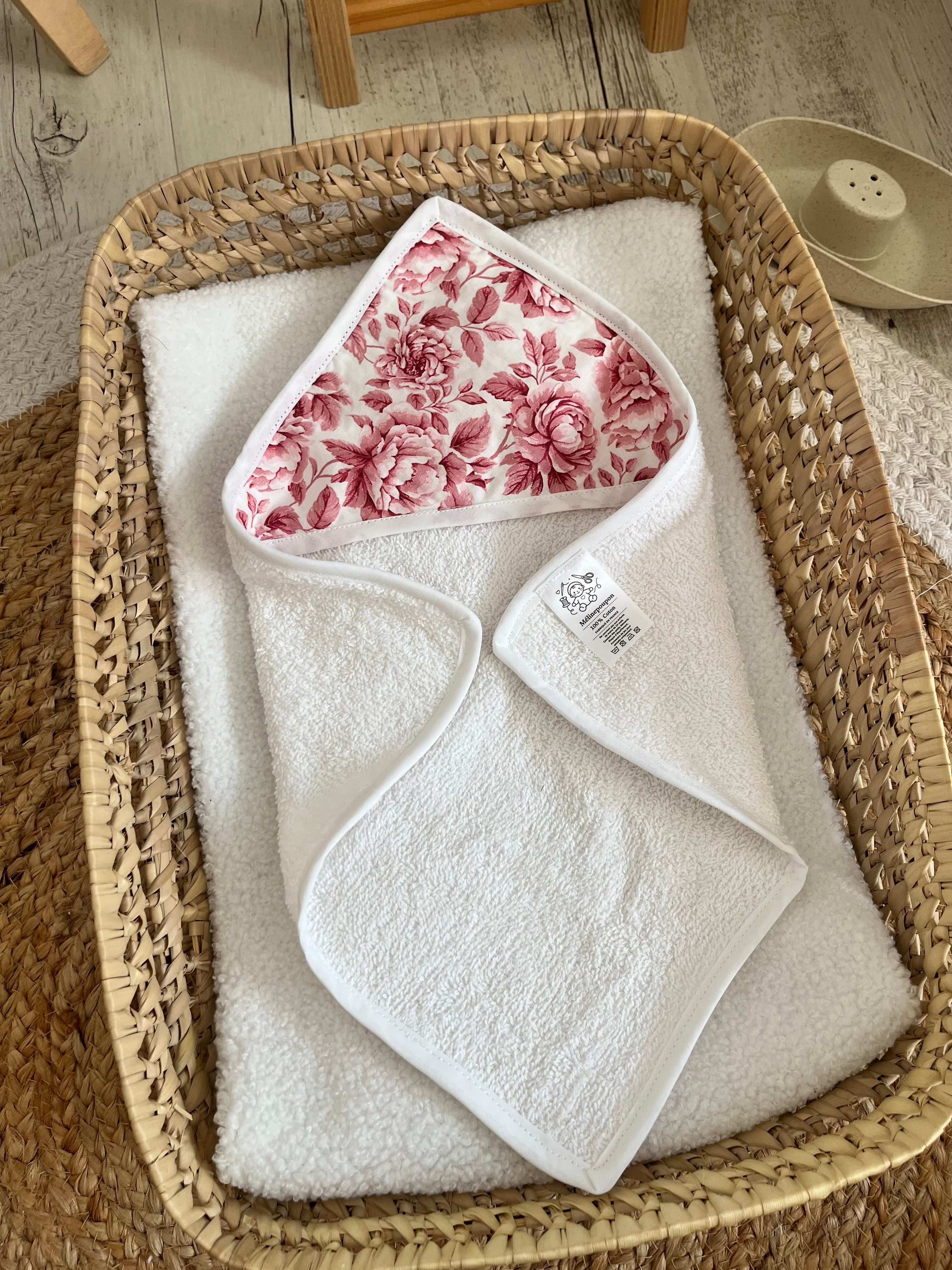 Sortie de bain rose