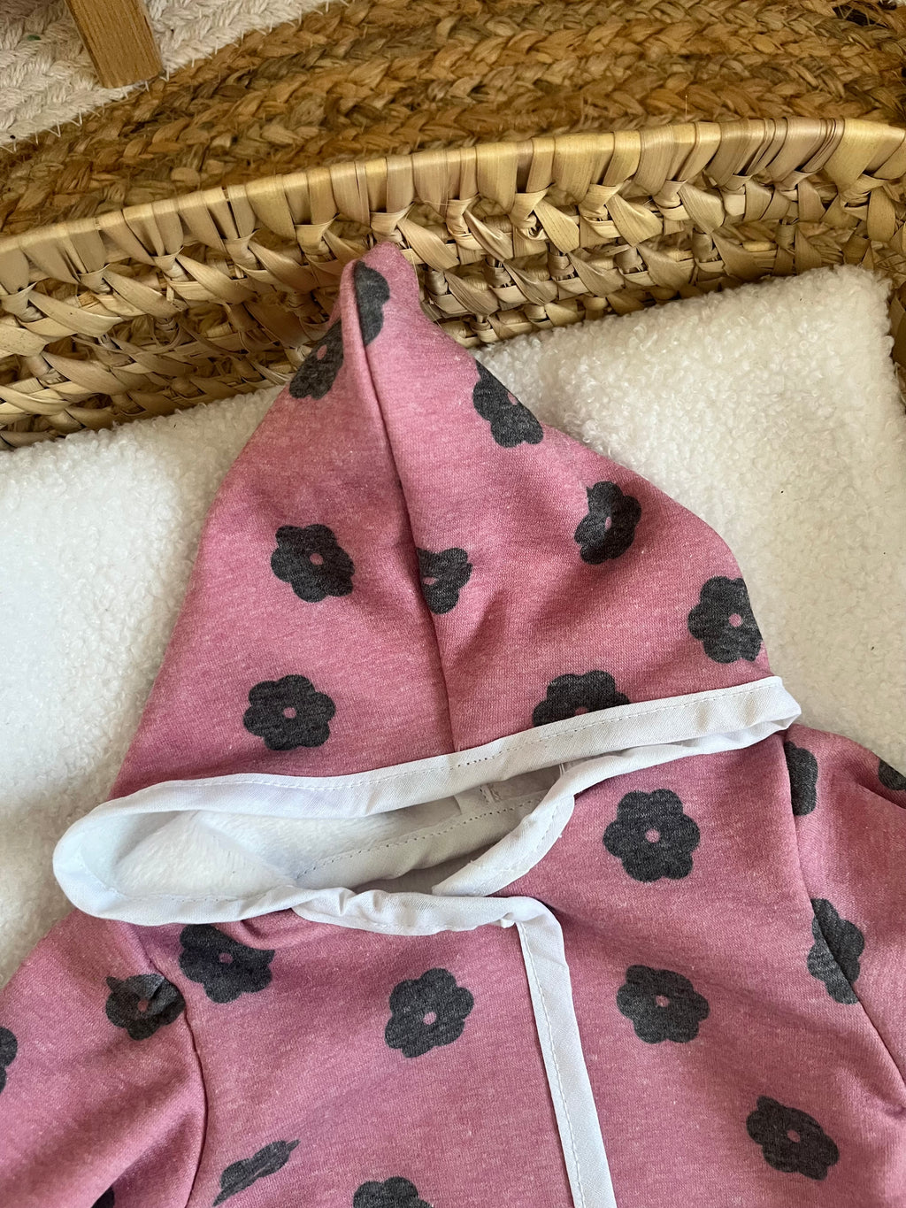 Combinaison poupée rose