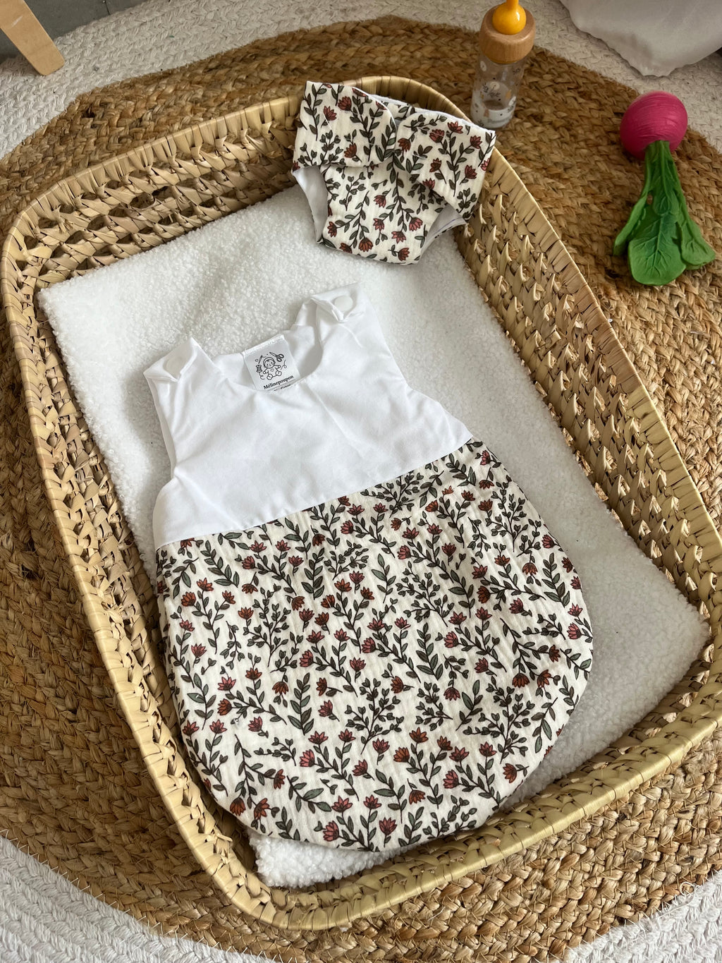 Gigoteuse + couche beige