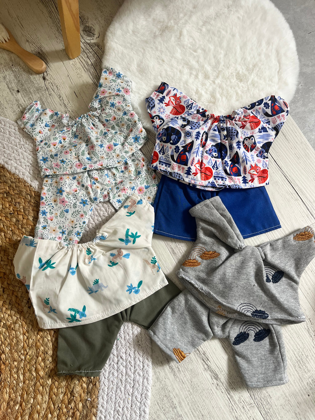 Ensemble haut pantalon / différent motifs