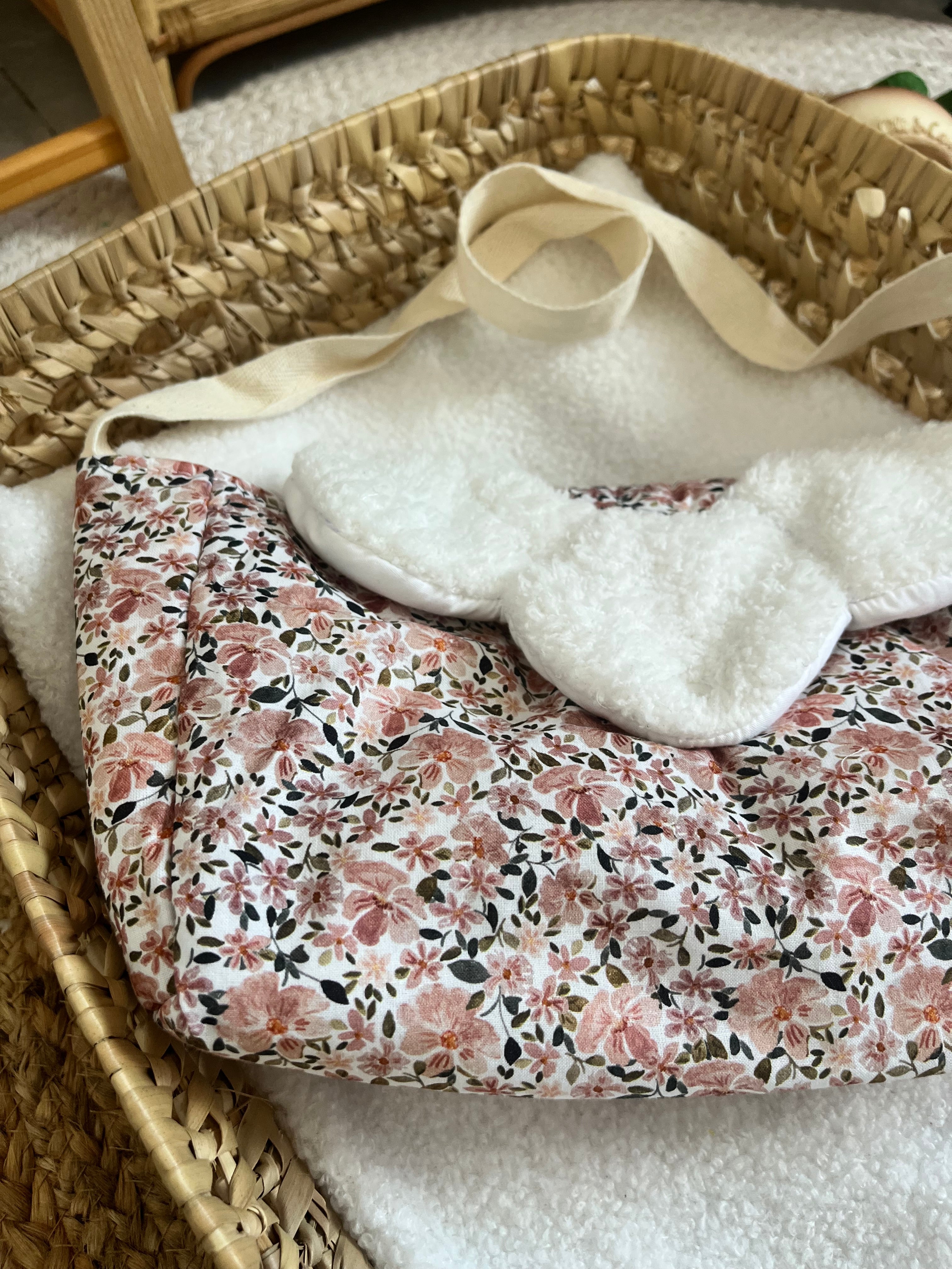 Sac à langer fleurs