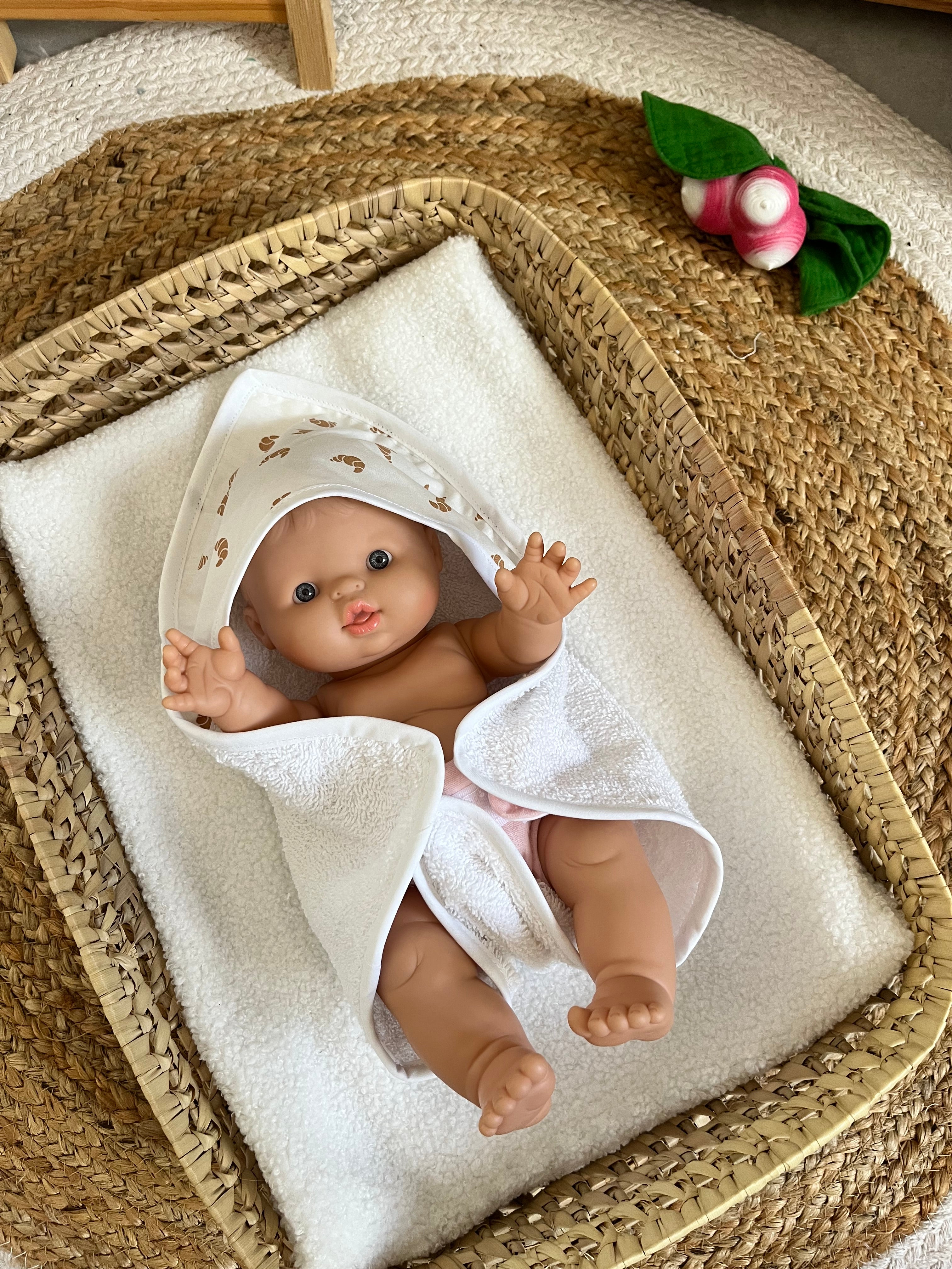Sortie de bain croissant