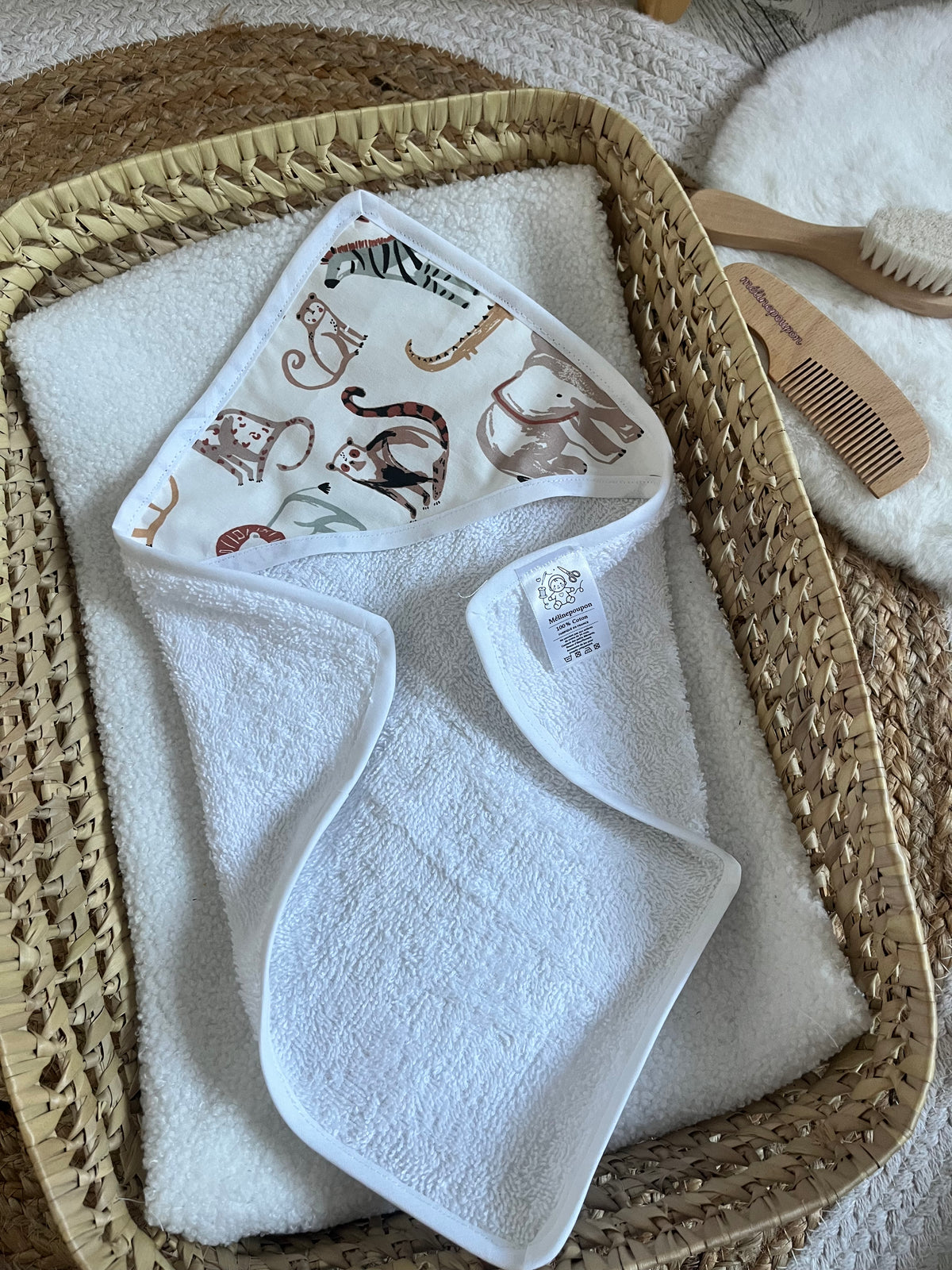 Sortie de bain animaux