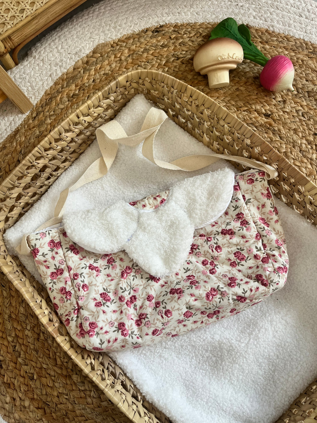 Sac à langer rose