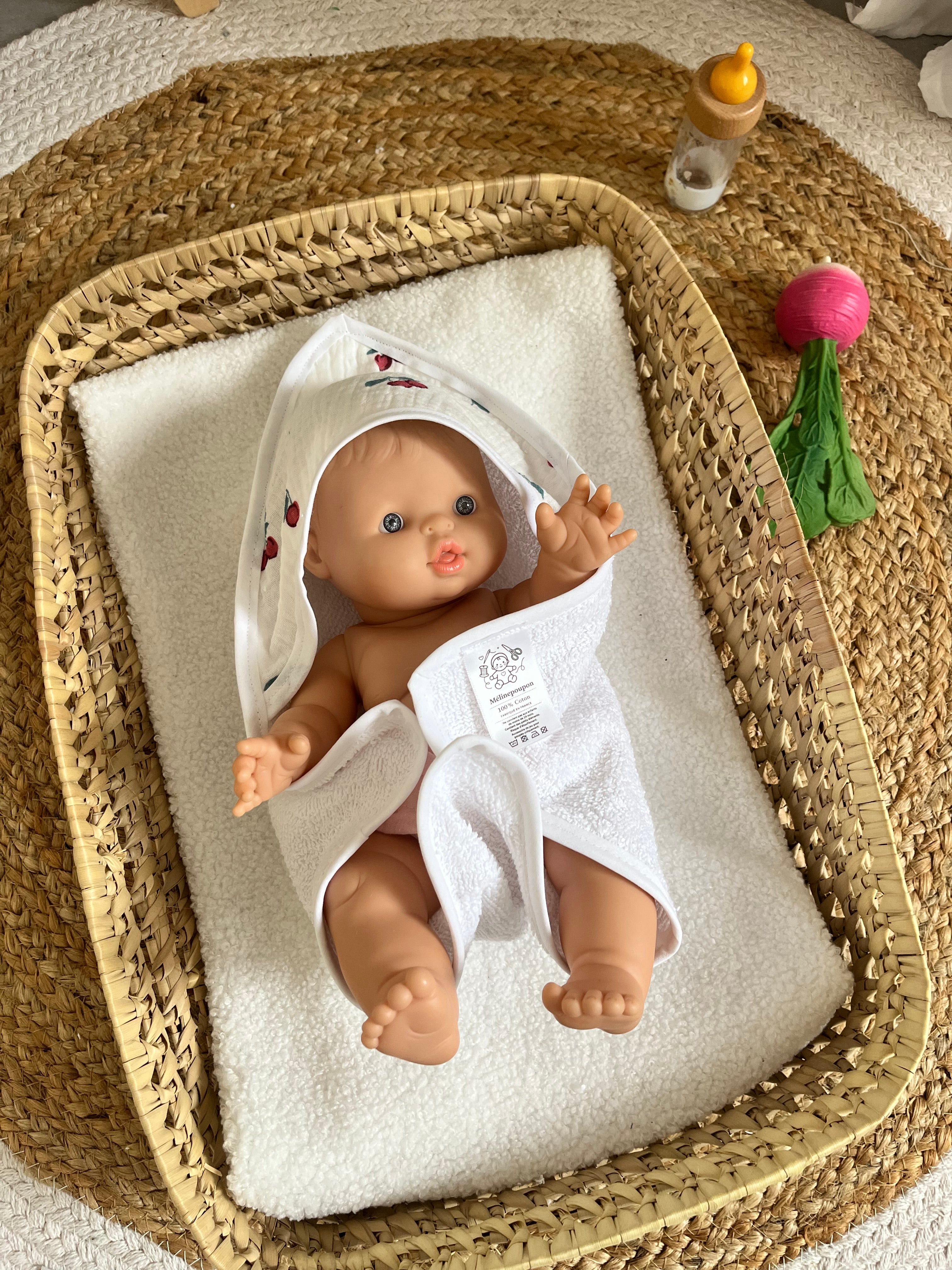 Sortie de bain cerises 🍒