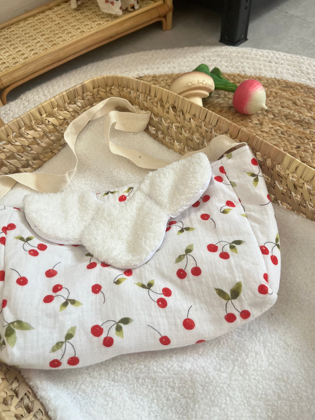 Sac à langer cerises 🍒