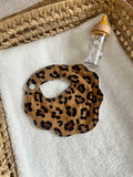 Bavoir poupée léopard 🐆