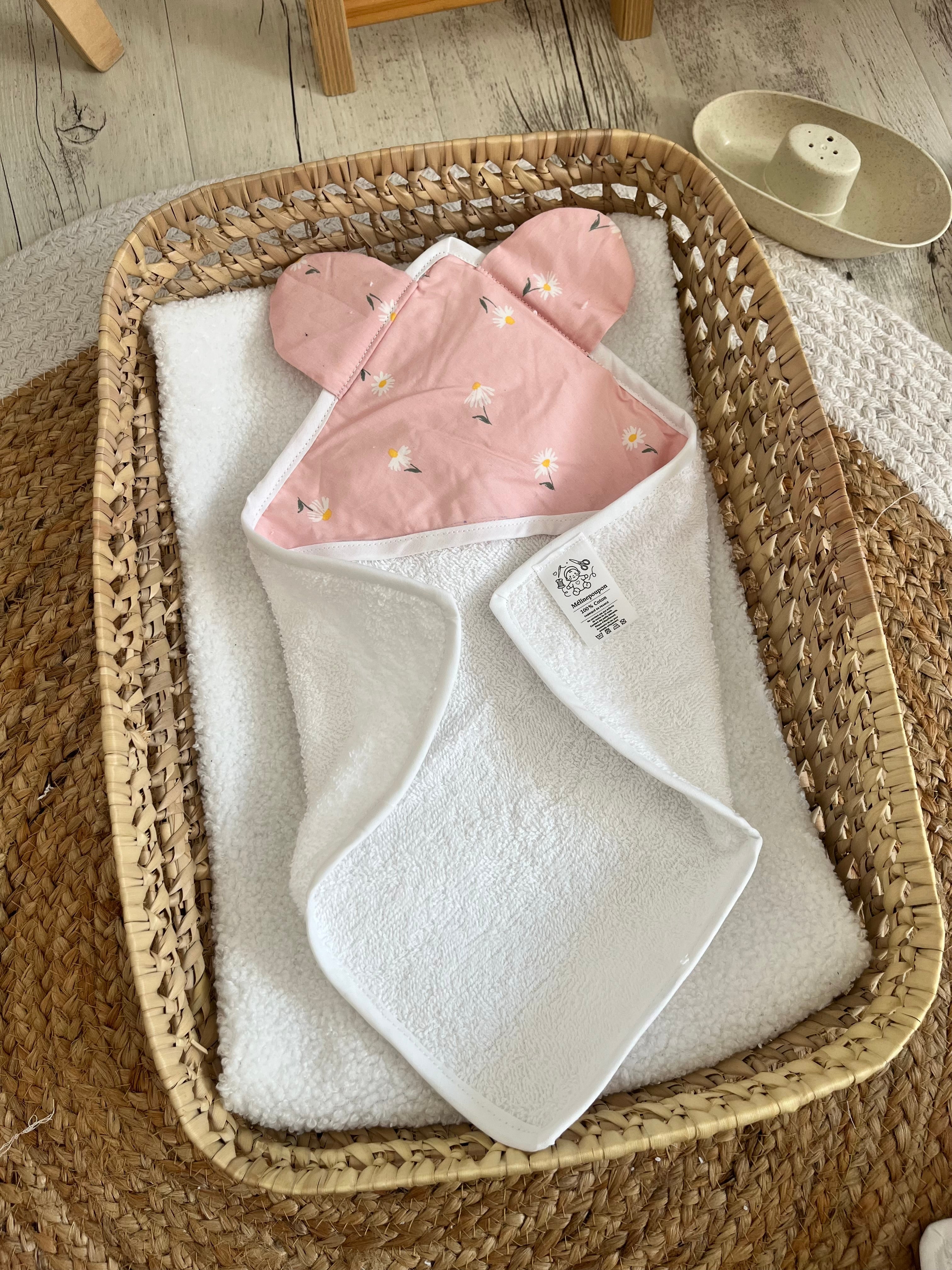 Sortie de bain marguerite 🌼