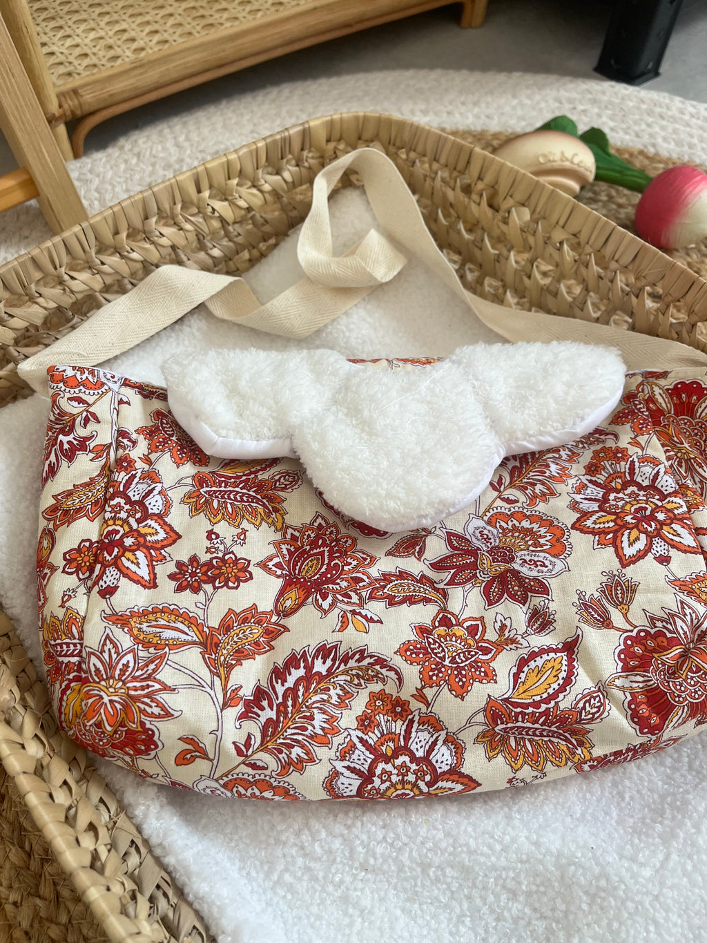 Sac à langer beige