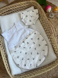 Gigoteuse + couche fleur