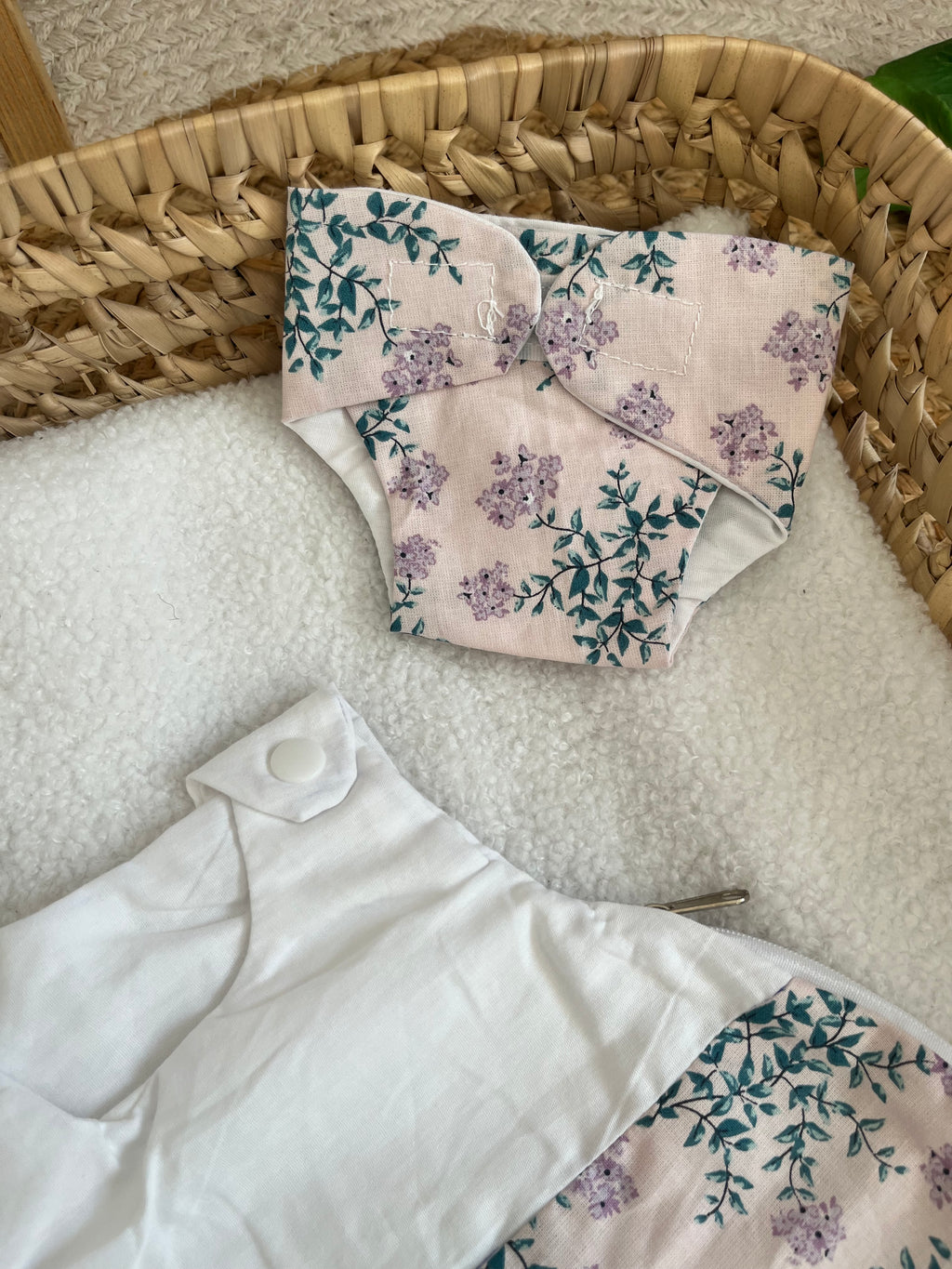 Gigoteuse + couche violet