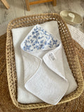 Sortie de bain bleu