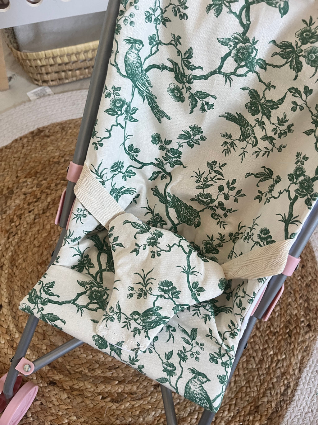 Housse poussette nature