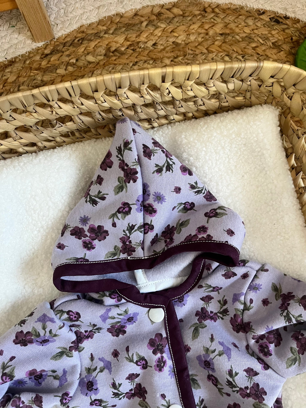 Combinaison poupée violette