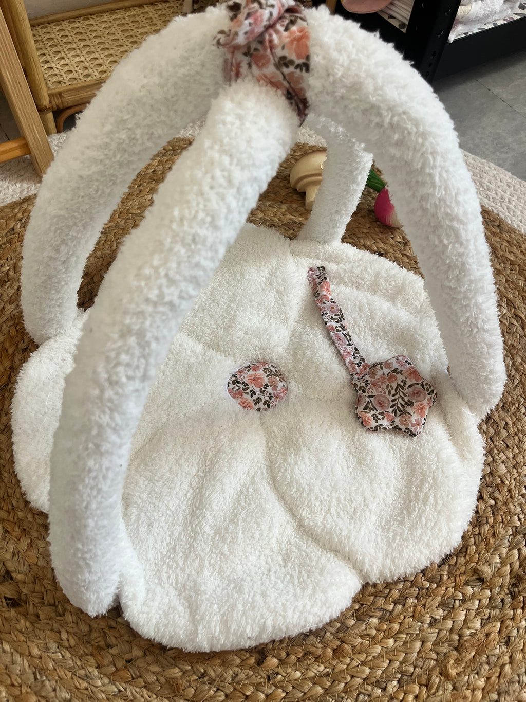 Tapis d’éveil poupée / poupon rose