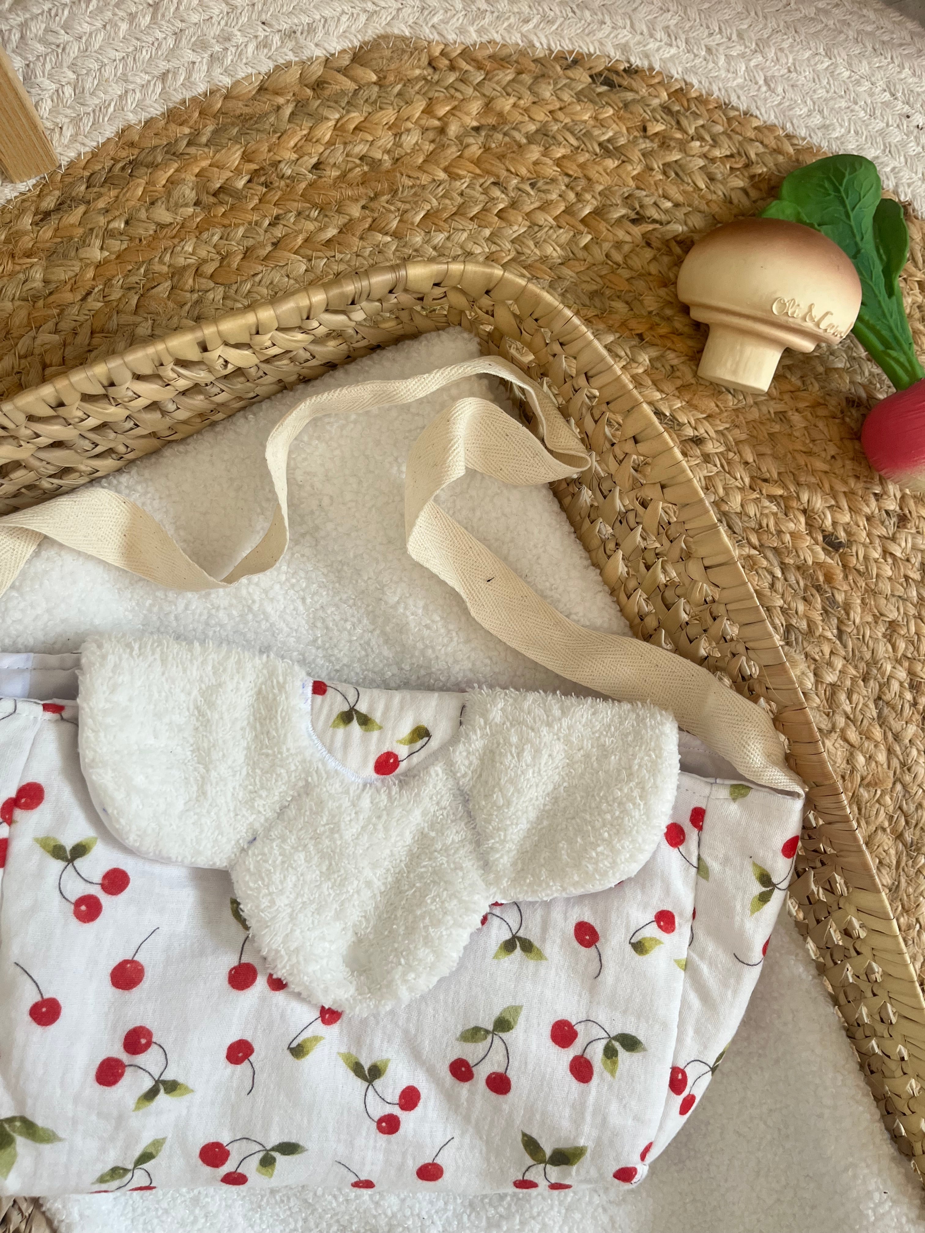 Sac à langer cerises 🍒