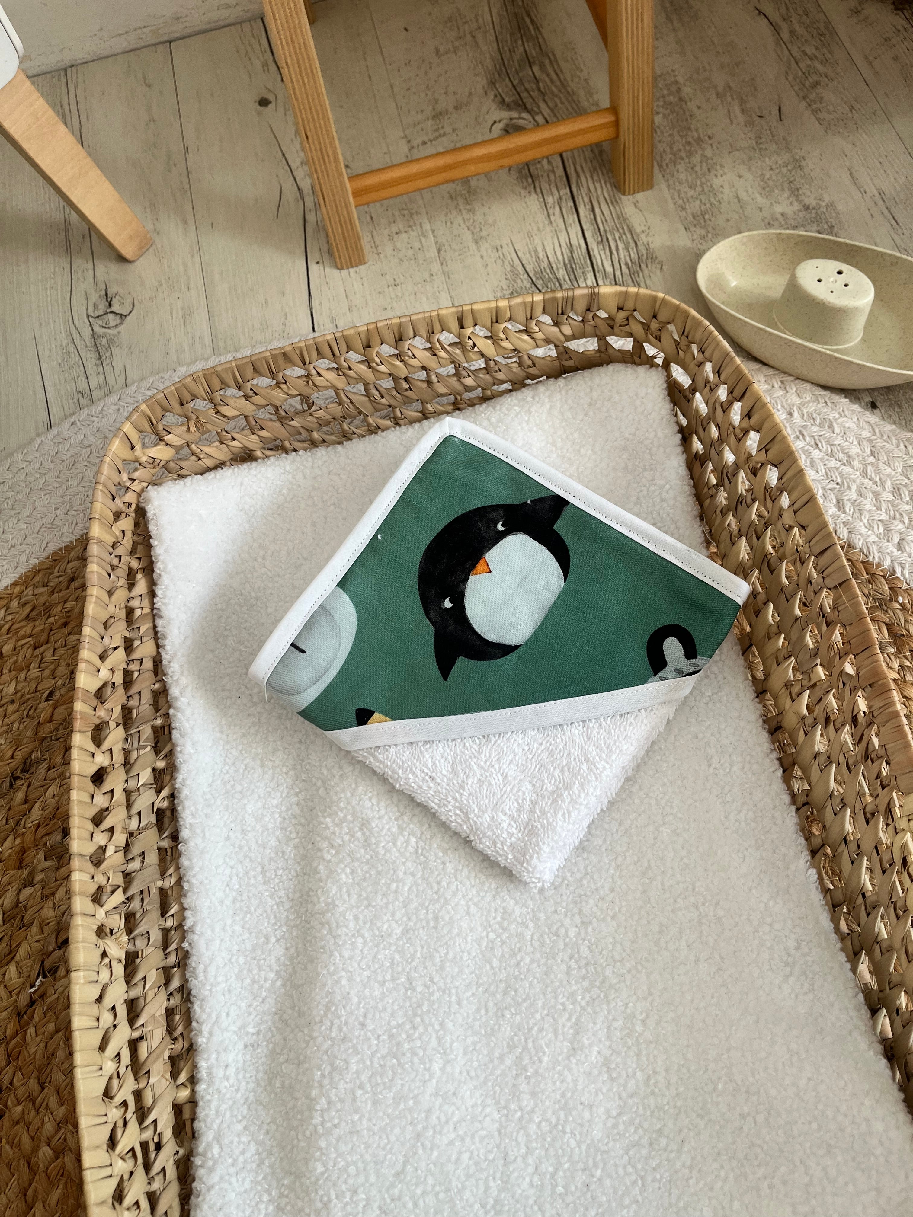 Sortie de bain pingouin 🐧