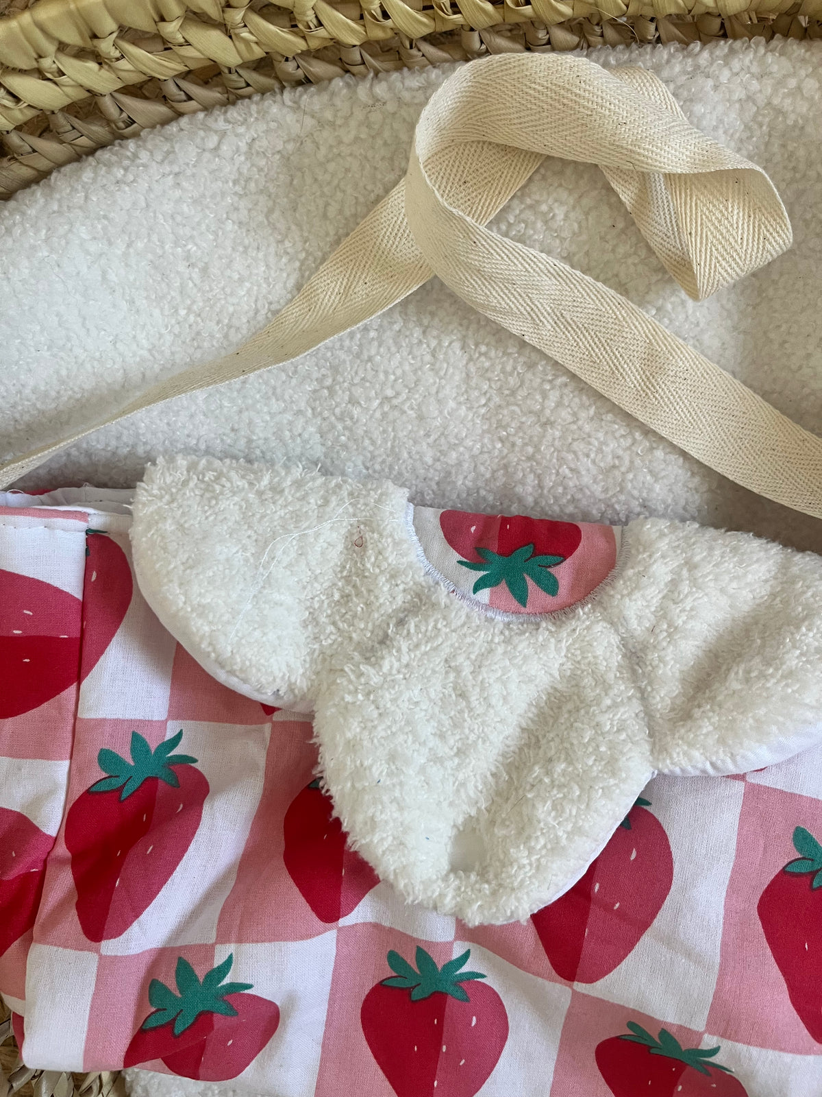 Sac à langer fraises 🍓