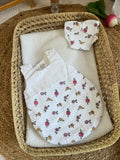Gigoteuse + couche fleur