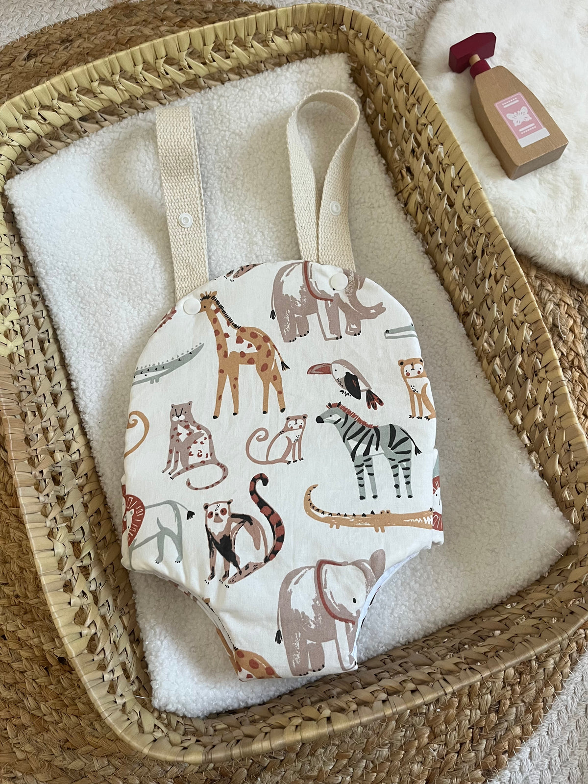 Porte bébé /poupée animaux