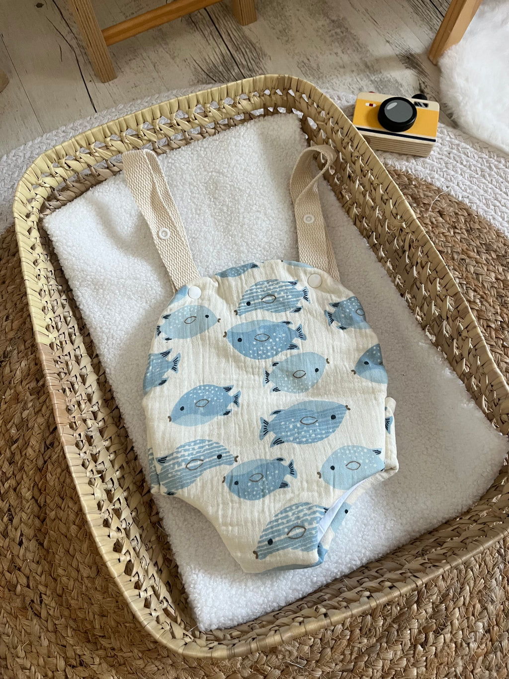 Porte bébé /poupée poisson 🐟