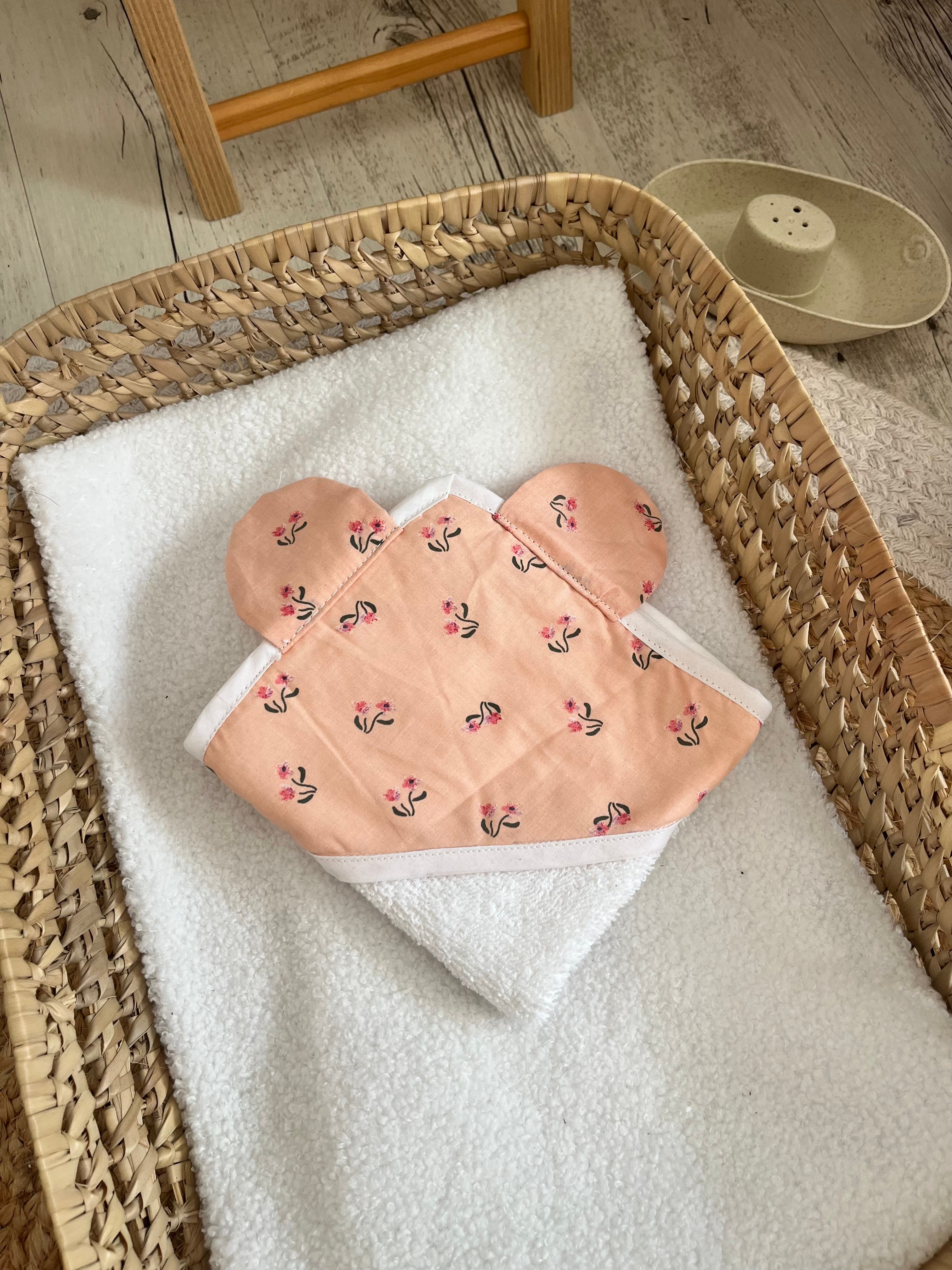 Sortie de bain corail