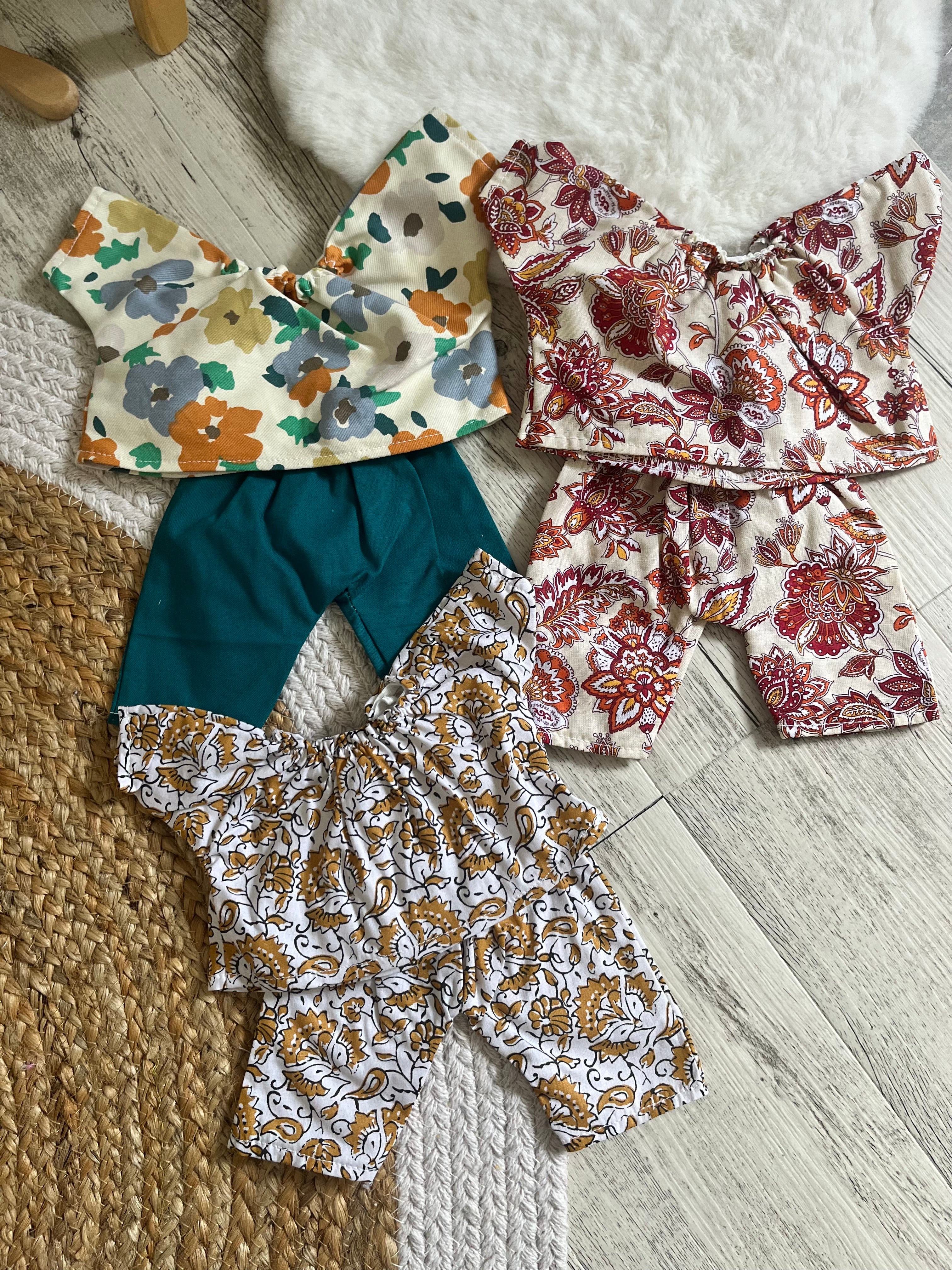 Ensemble haut pantalon / différent motifs