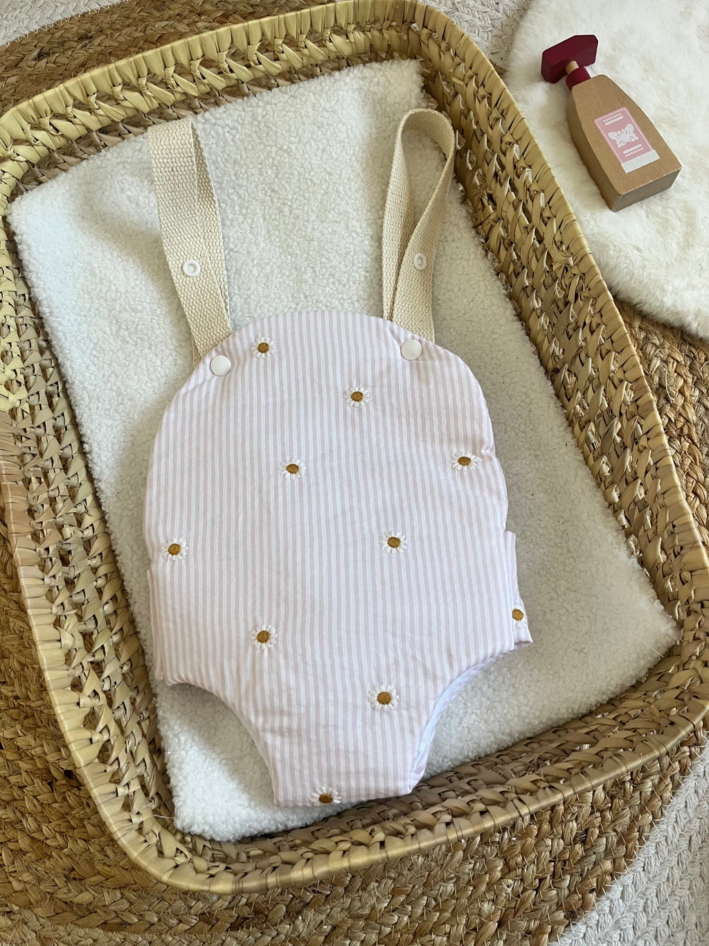 Porte bébé /poupée rose