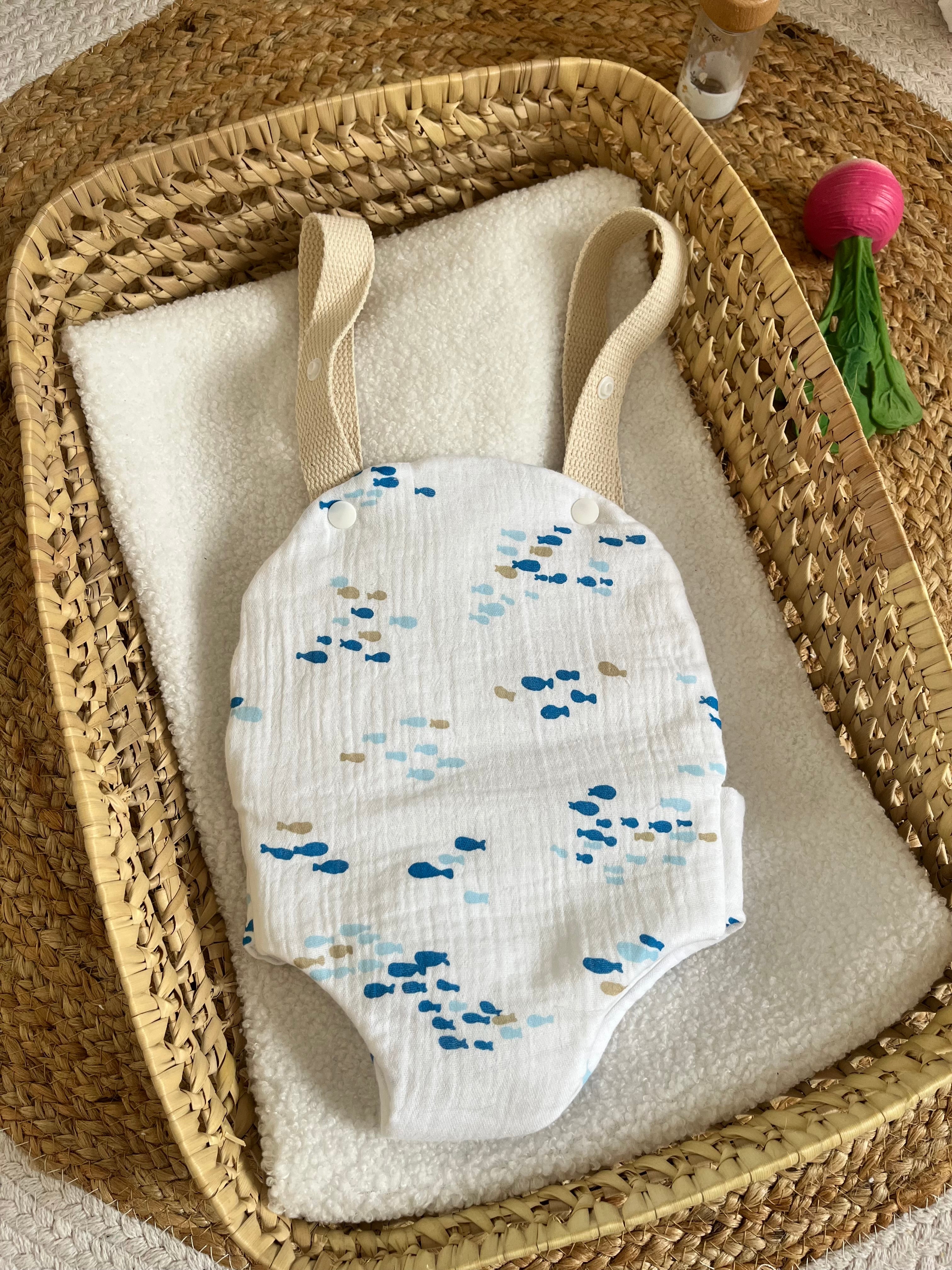 Porte bébé /poupée poisson 🐟