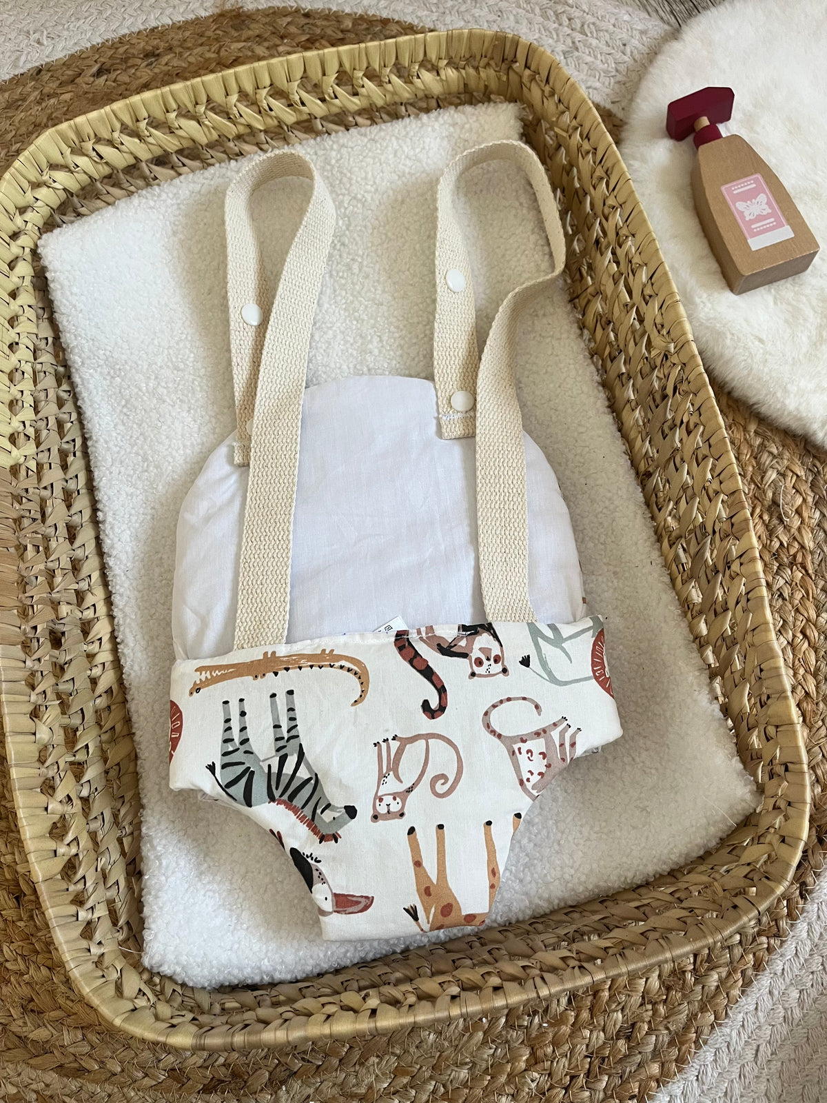 Porte bébé /poupée animaux