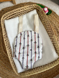 Porte bébé /poupée fleur