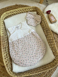 Gigoteuse + couche fleurs
