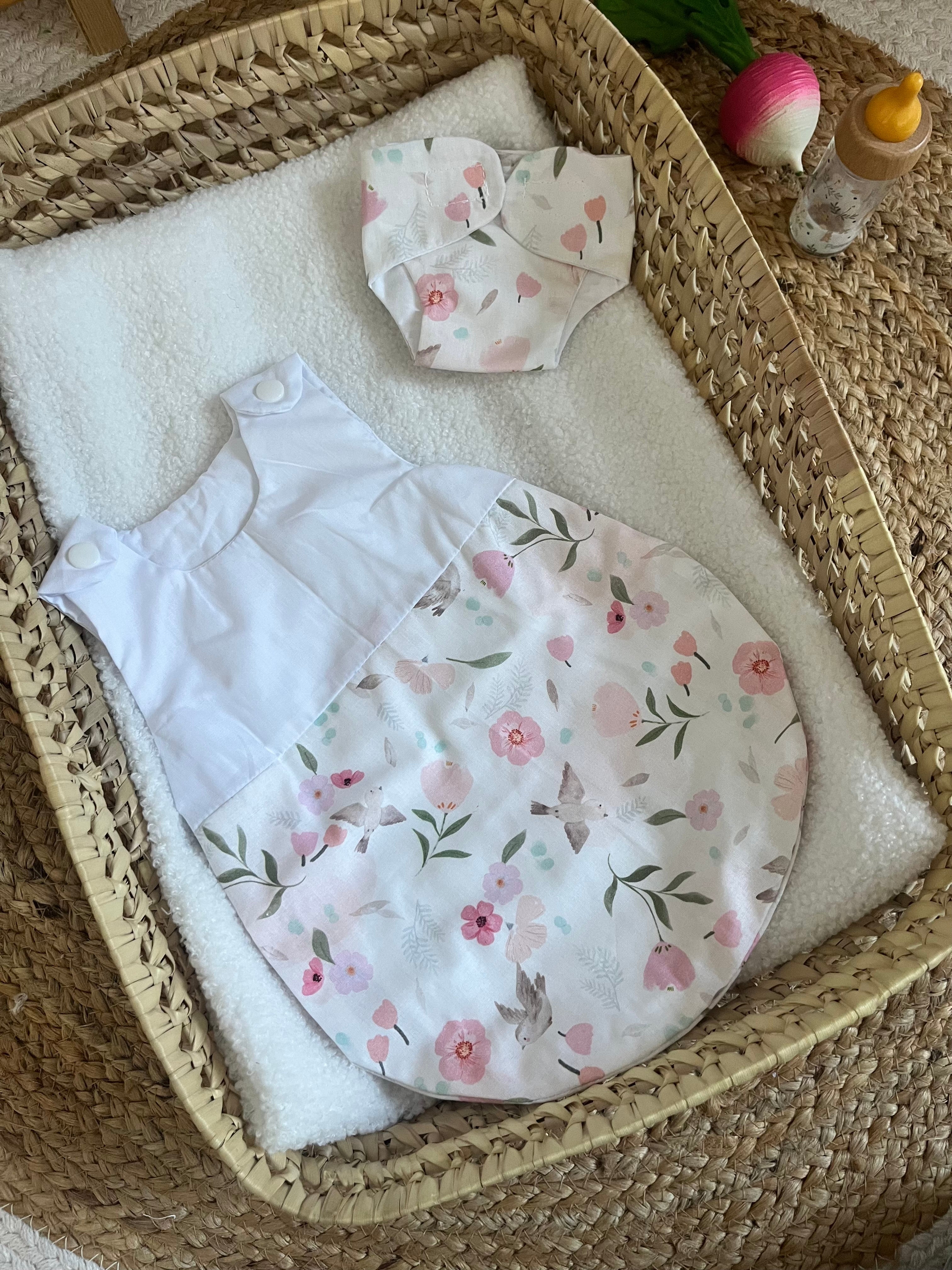 Gigoteuse + couche rose